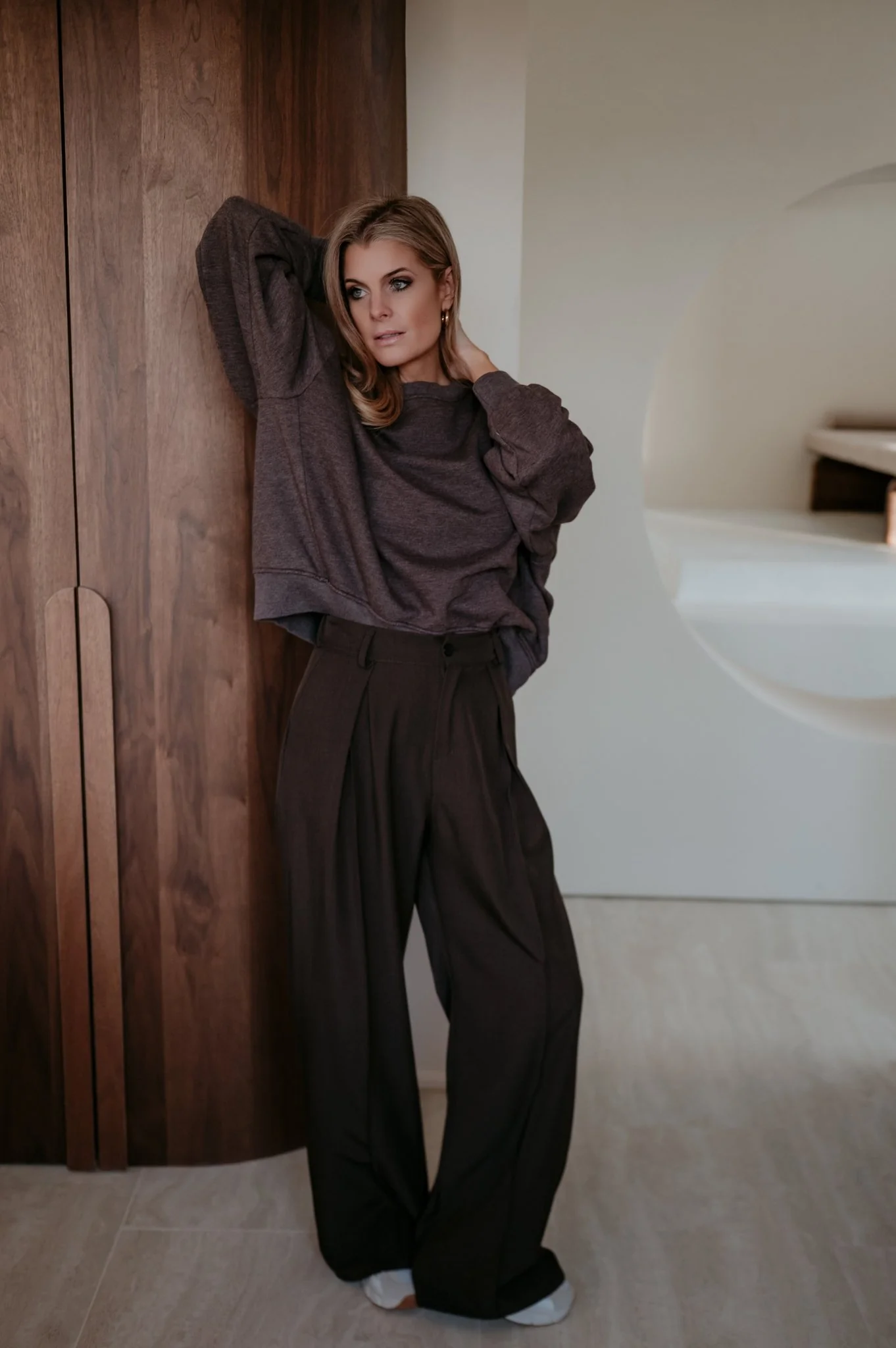 Milide sweater I Espresso - Image 8