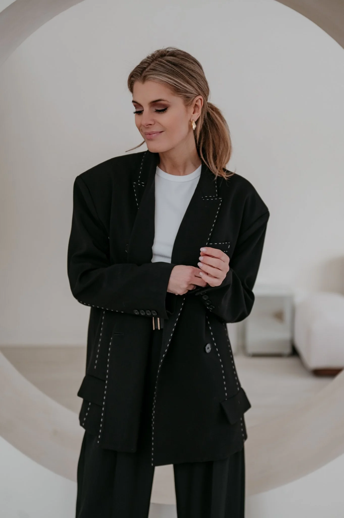 Minesi blazer I Black