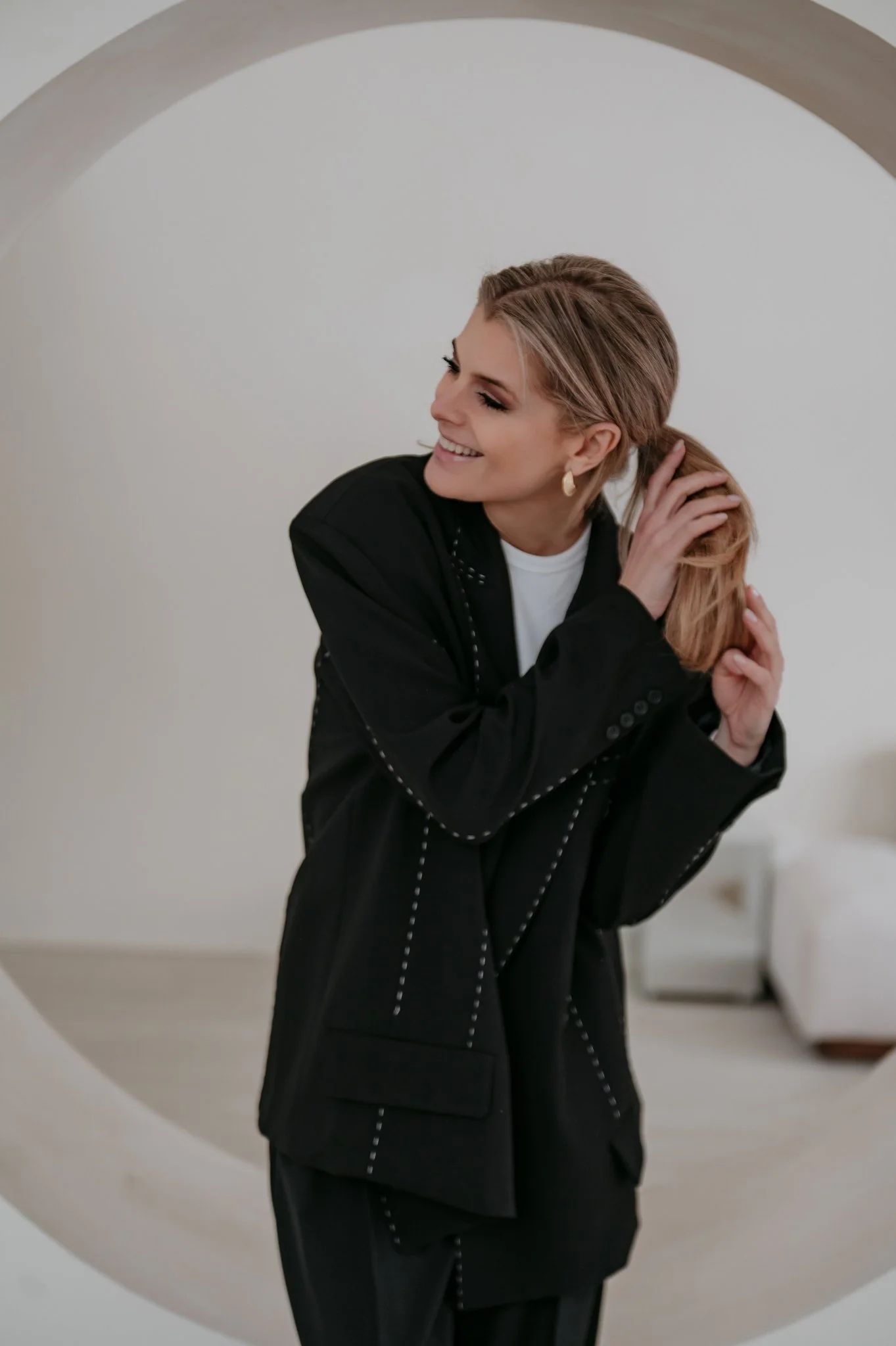 Minesi blazer I Black - Image 16