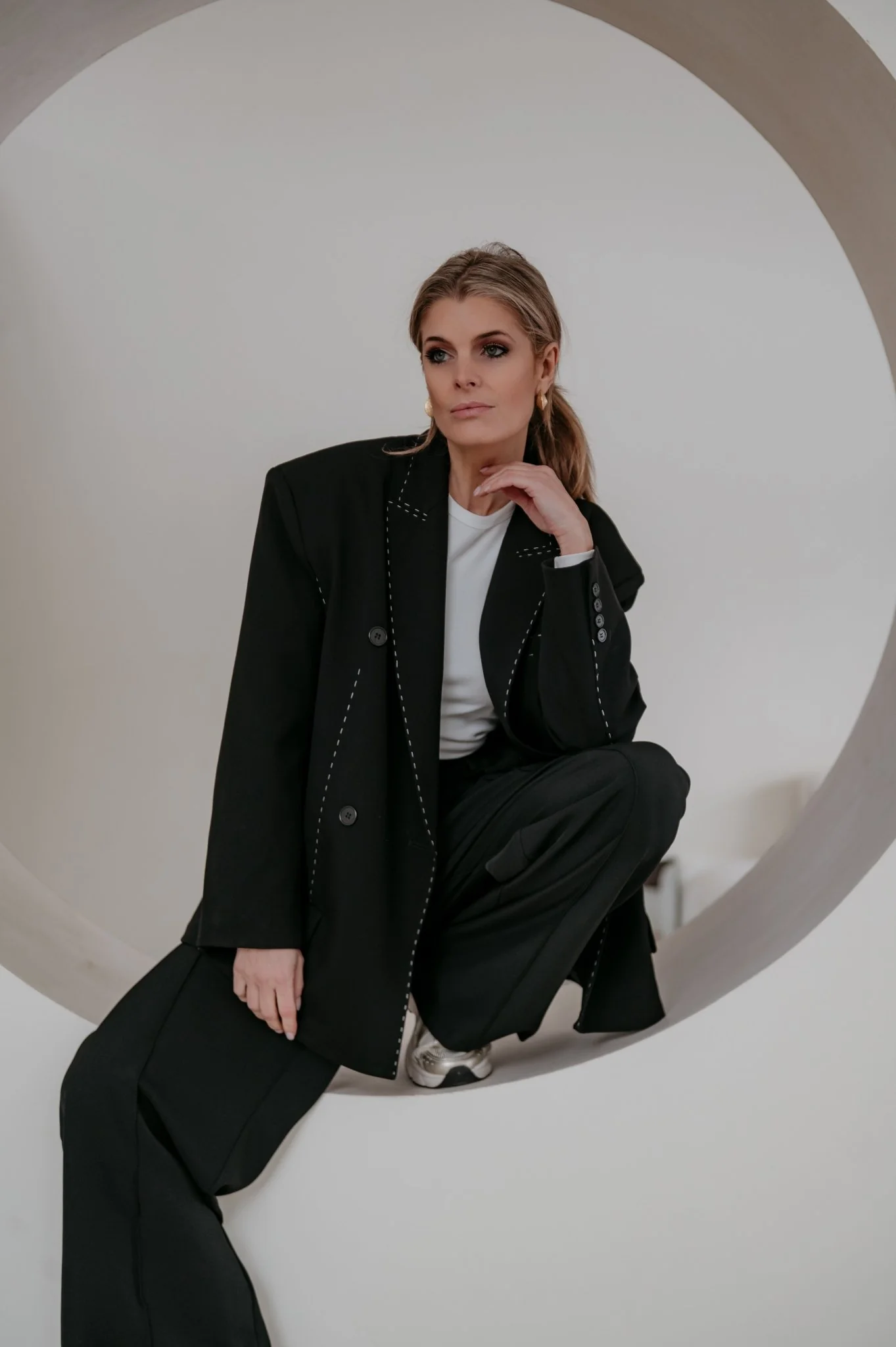 Minesi blazer I Black - Image 2
