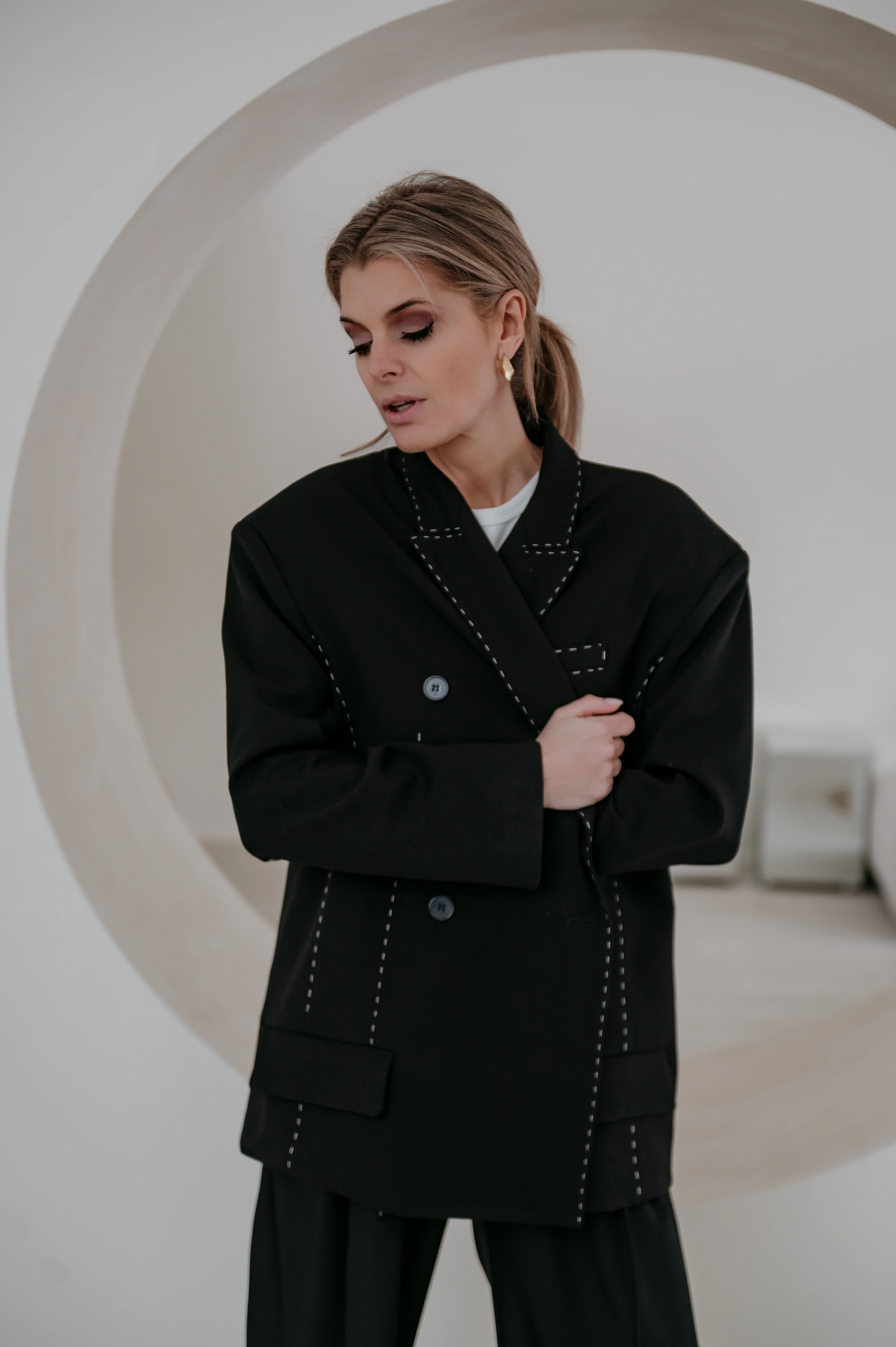 Minesi blazer I Black - Image 7