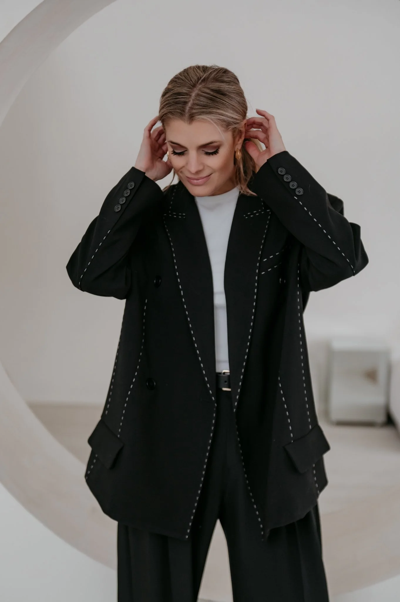 Minesi blazer I Black - Image 9