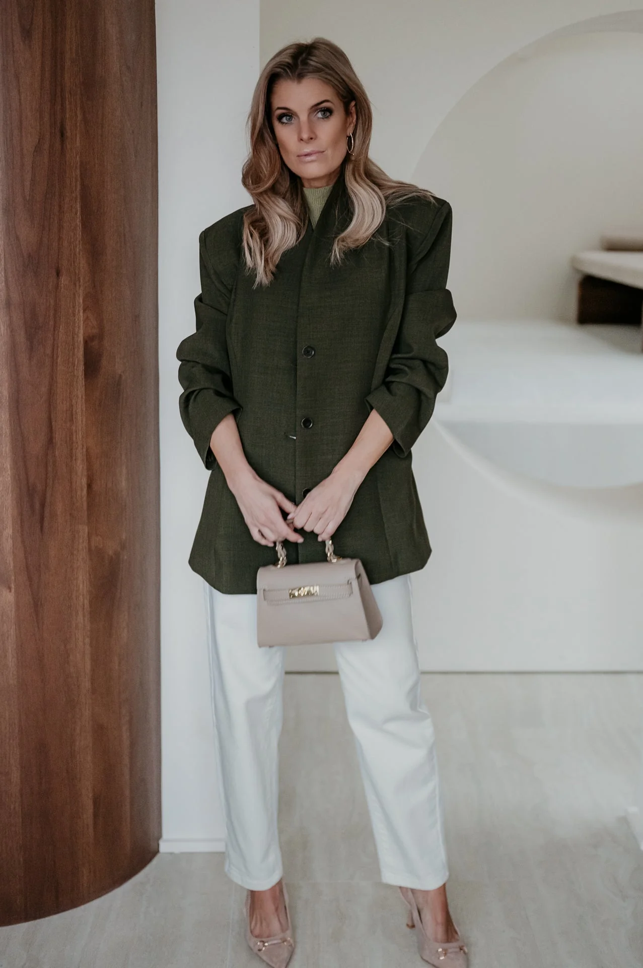 Miodre blazer I Khaki - Image 11