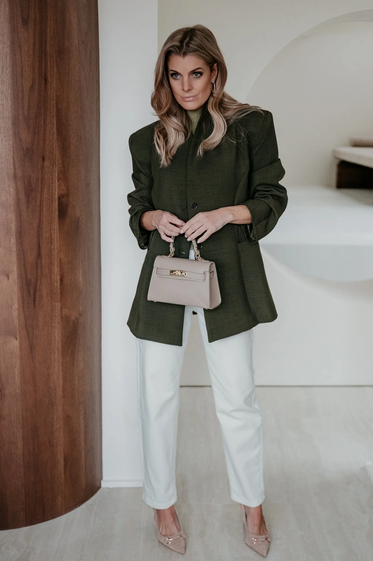 Miodre blazer I Khaki - Image 12