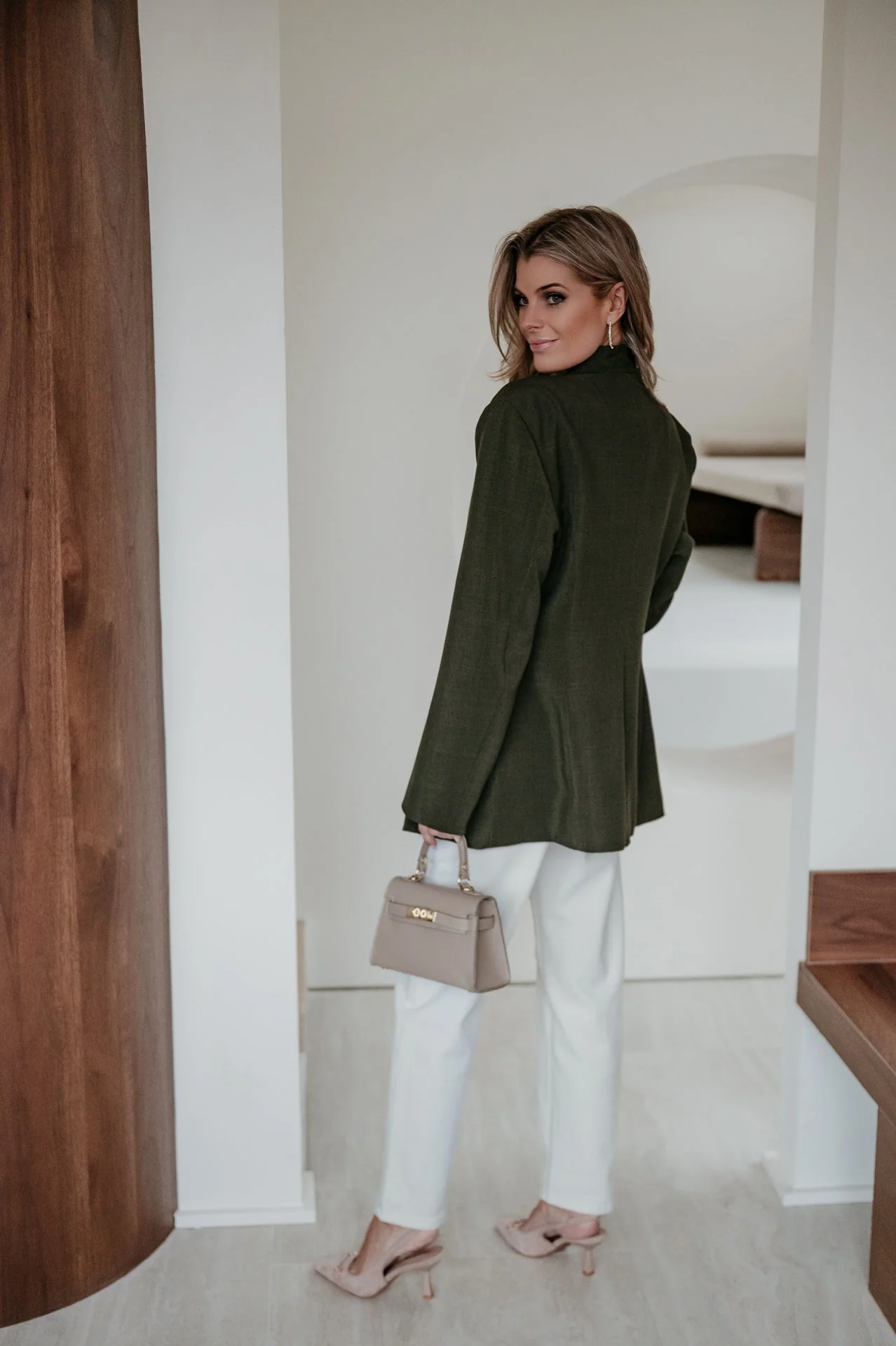 Miodre blazer I Khaki - Image 13