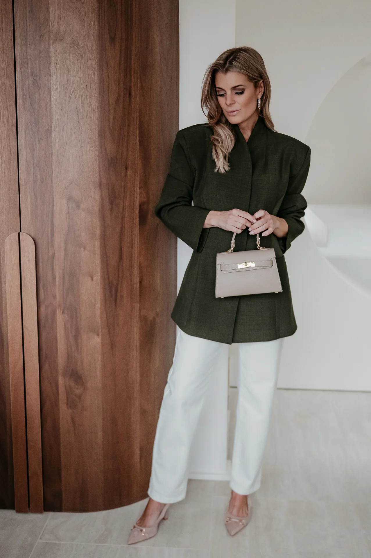 Miodre blazer I Khaki - Image 3