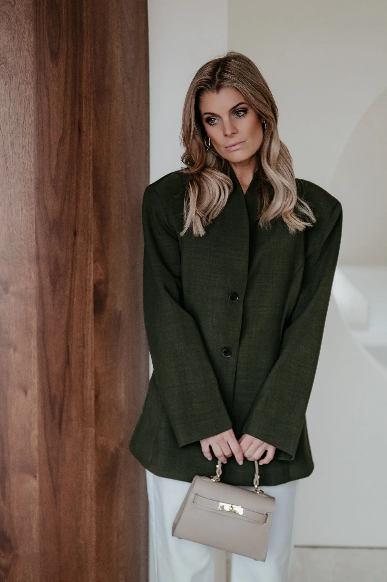 Miodre blazer I Khaki - Image 6