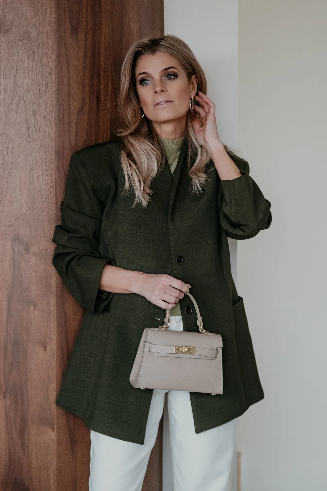 Miodre blazer I Khaki - Image 9