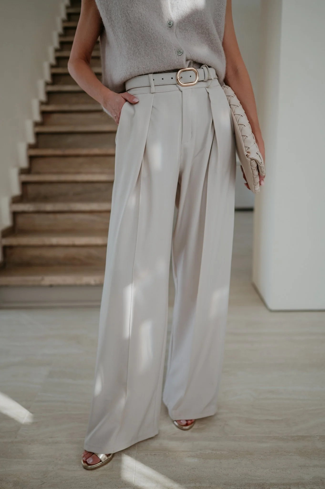 Mostrido trousers I Beige - Image 3