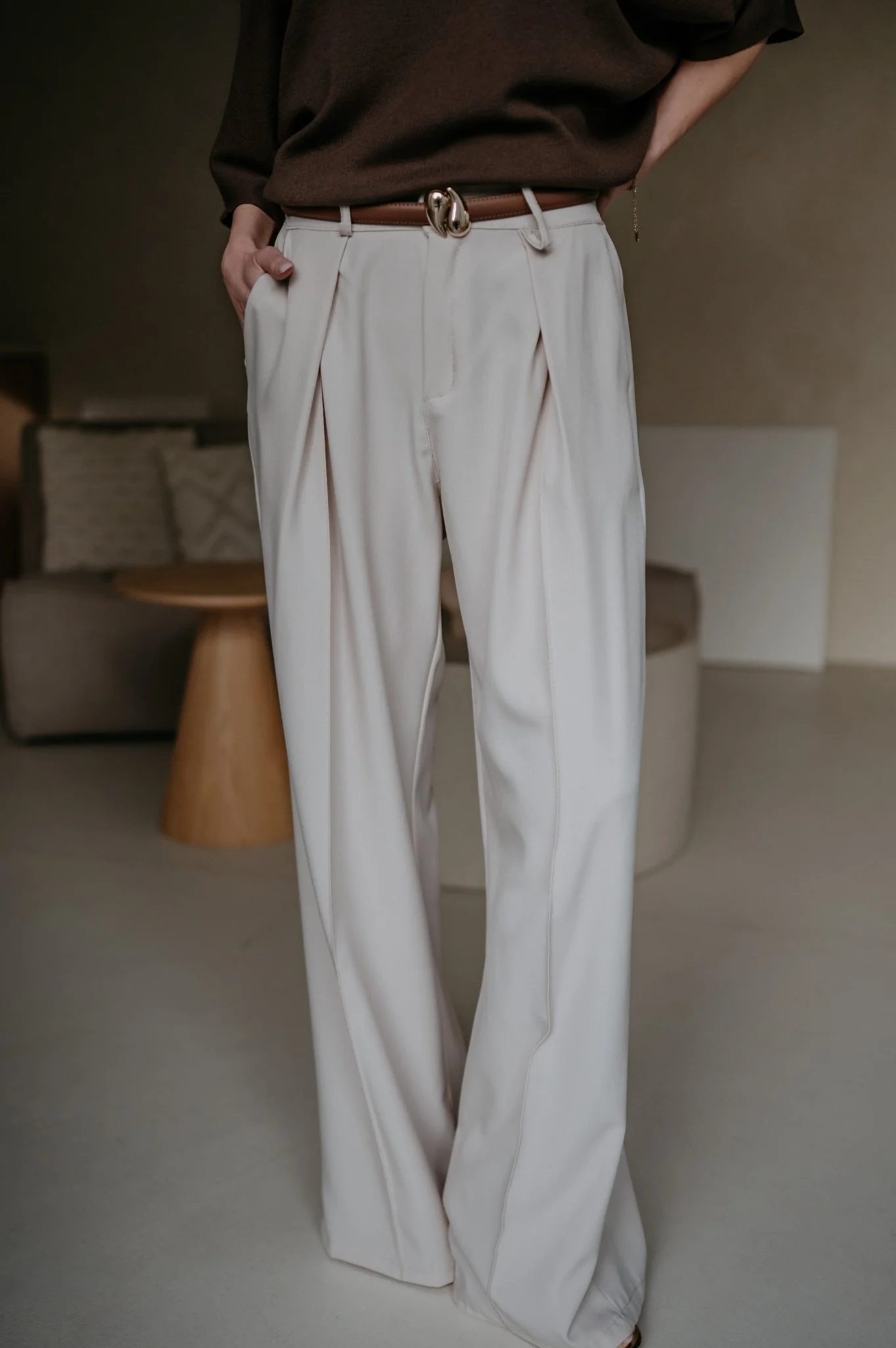 Mostrido trousers I Beige - Image 9