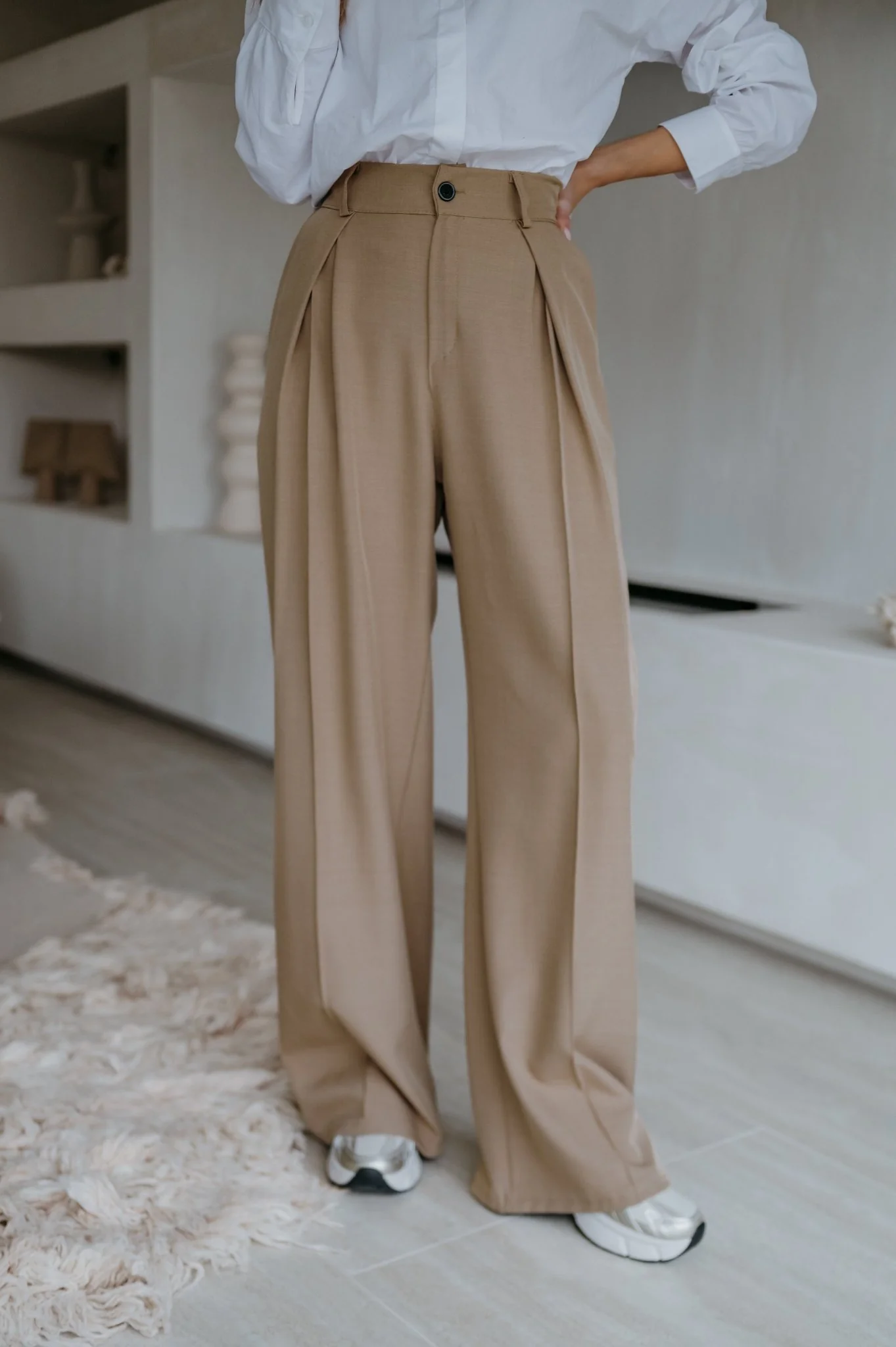 Mostrido trousers I Camel - Image 8