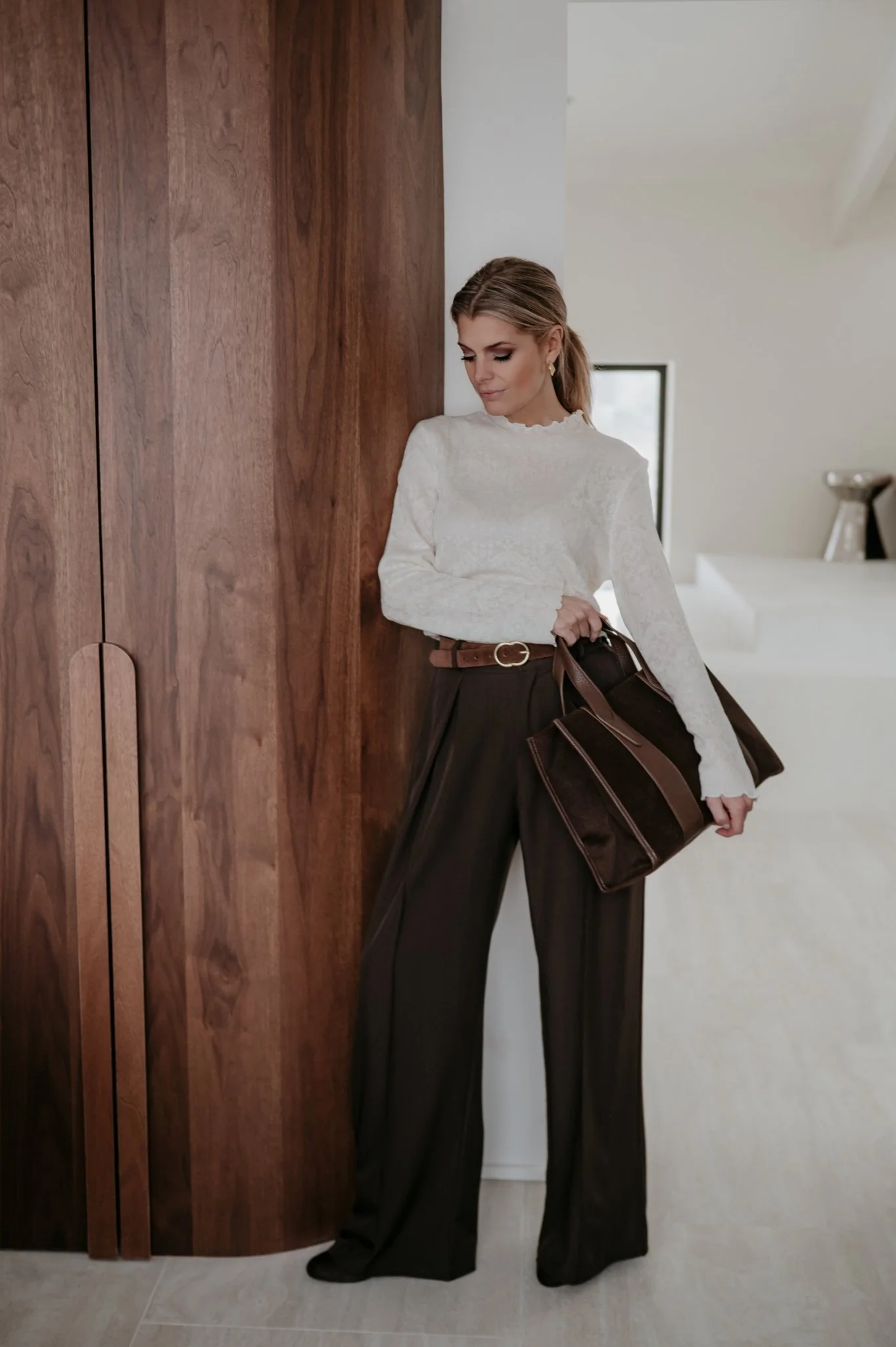 Mostrido Trousers I Chocolate Brown - Image 10