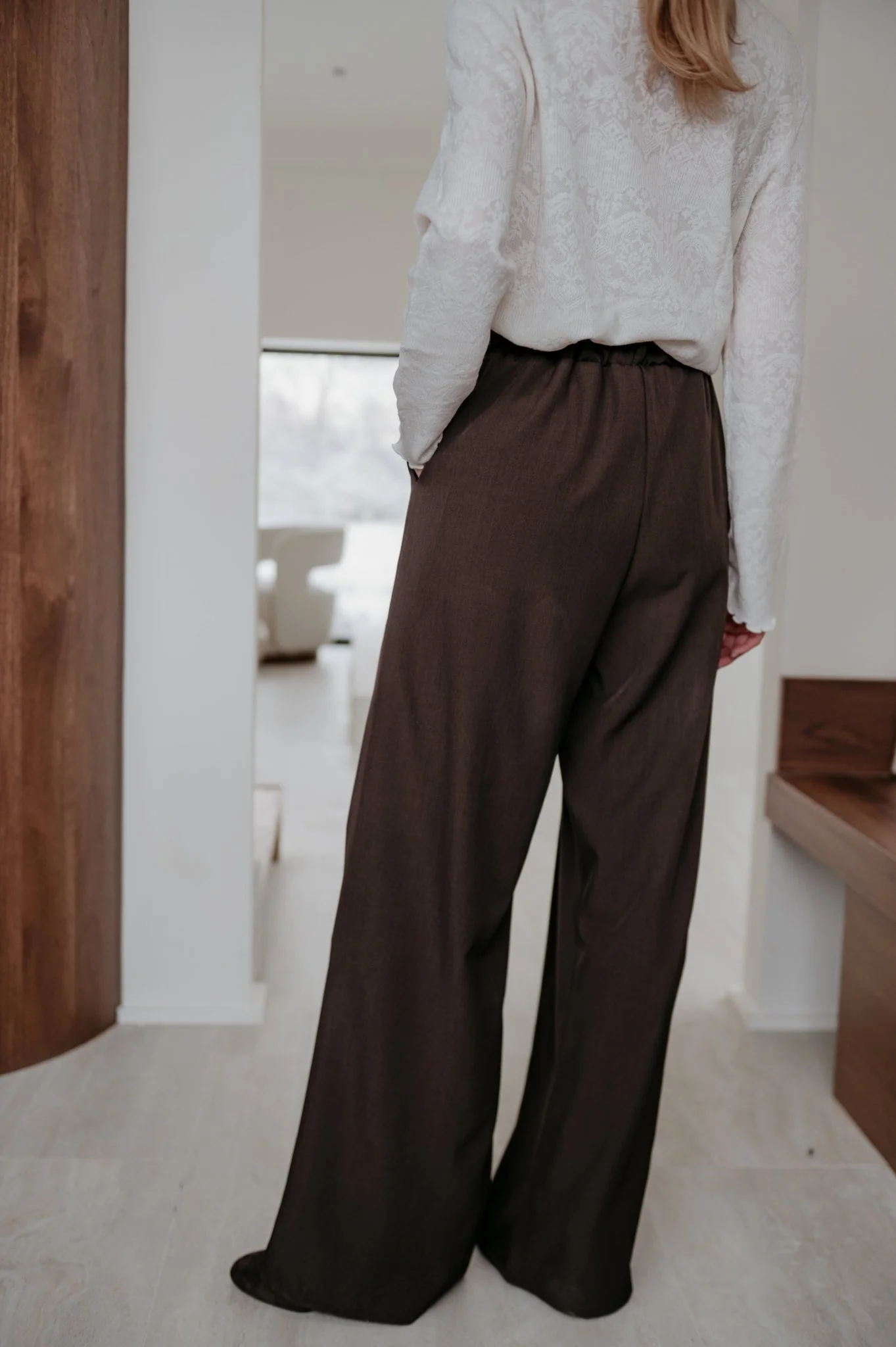 Mostrido Trousers I Chocolate Brown - Image 5