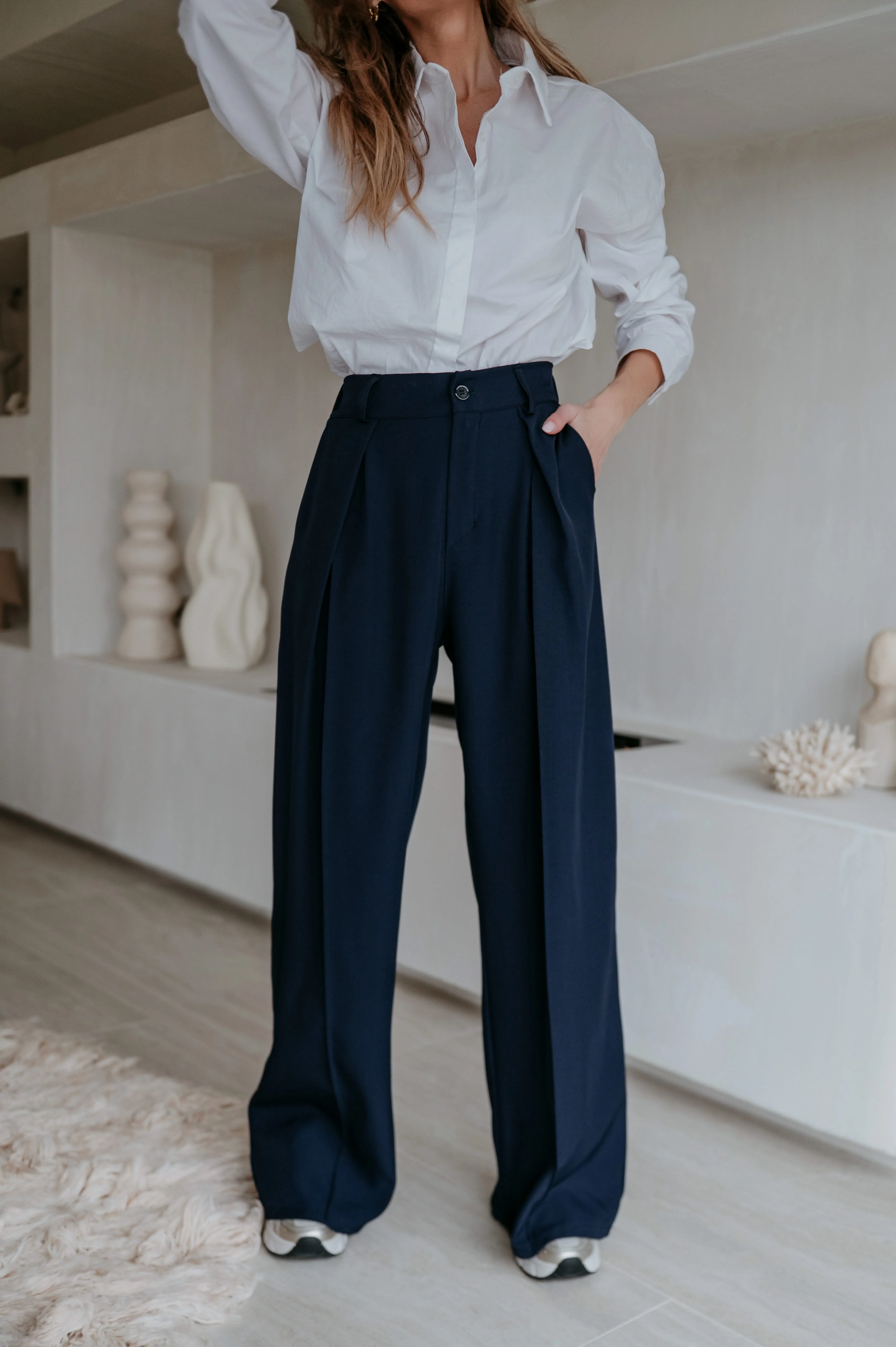 Mostrido trousers I Navy Blue