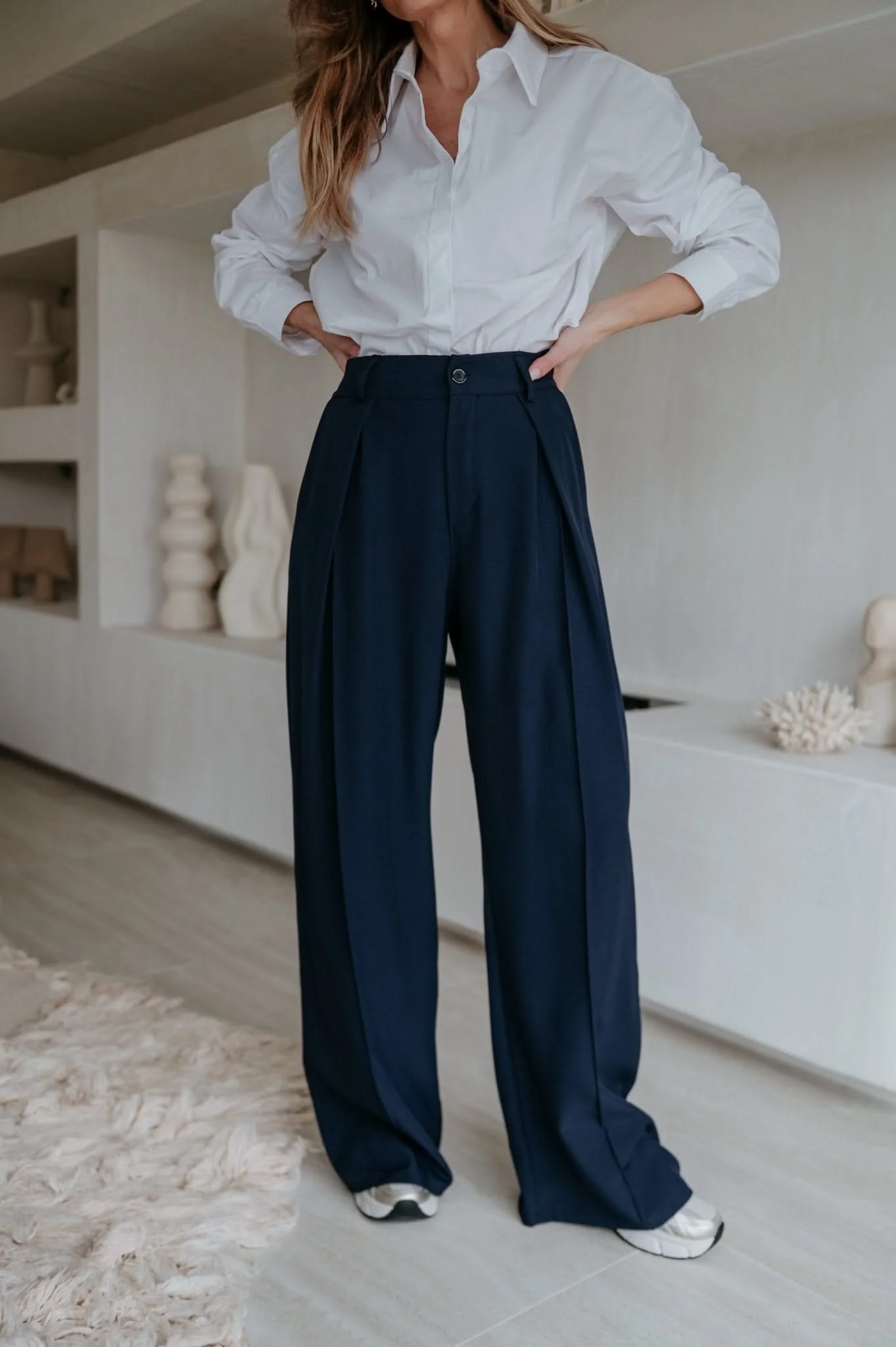 Mostrido trousers I Navy Blue - Image 5