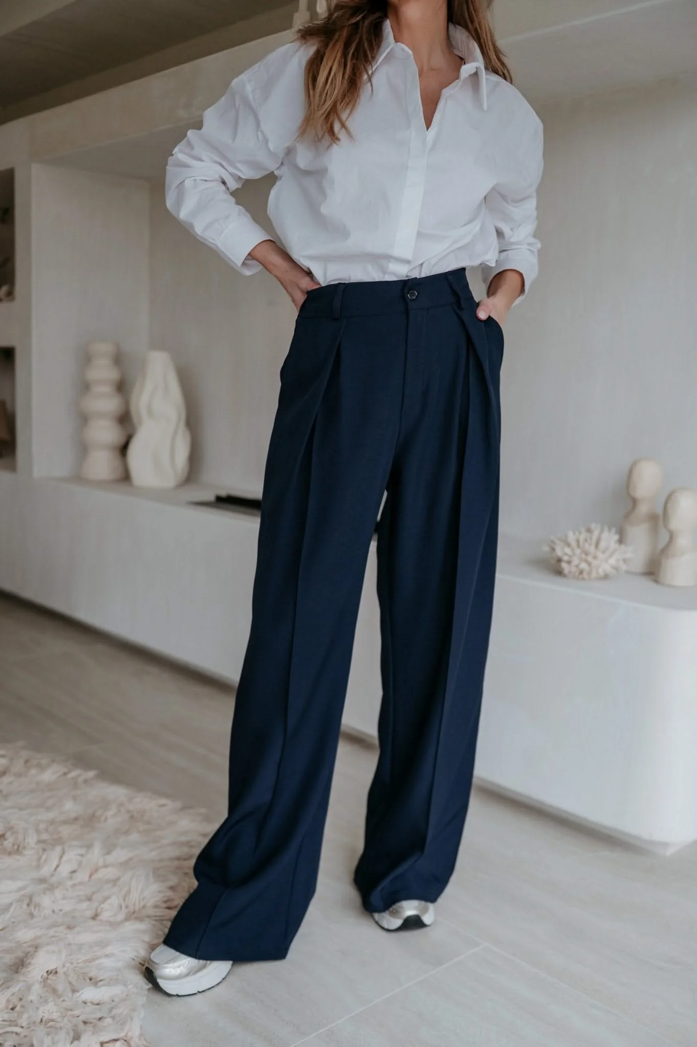Mostrido trousers I Navy Blue - Image 7