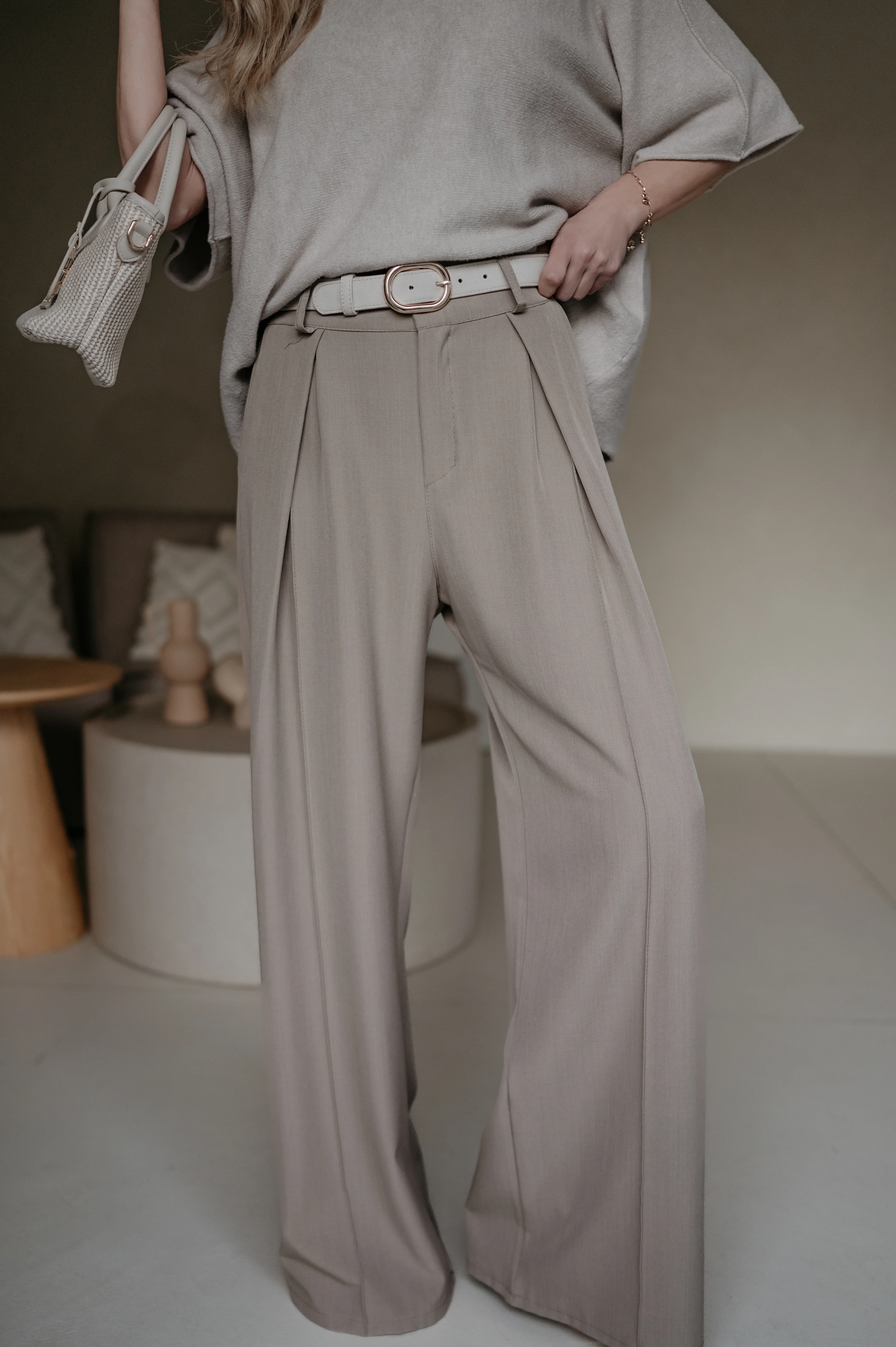 Mostrido trousers I Taupe - Image 3