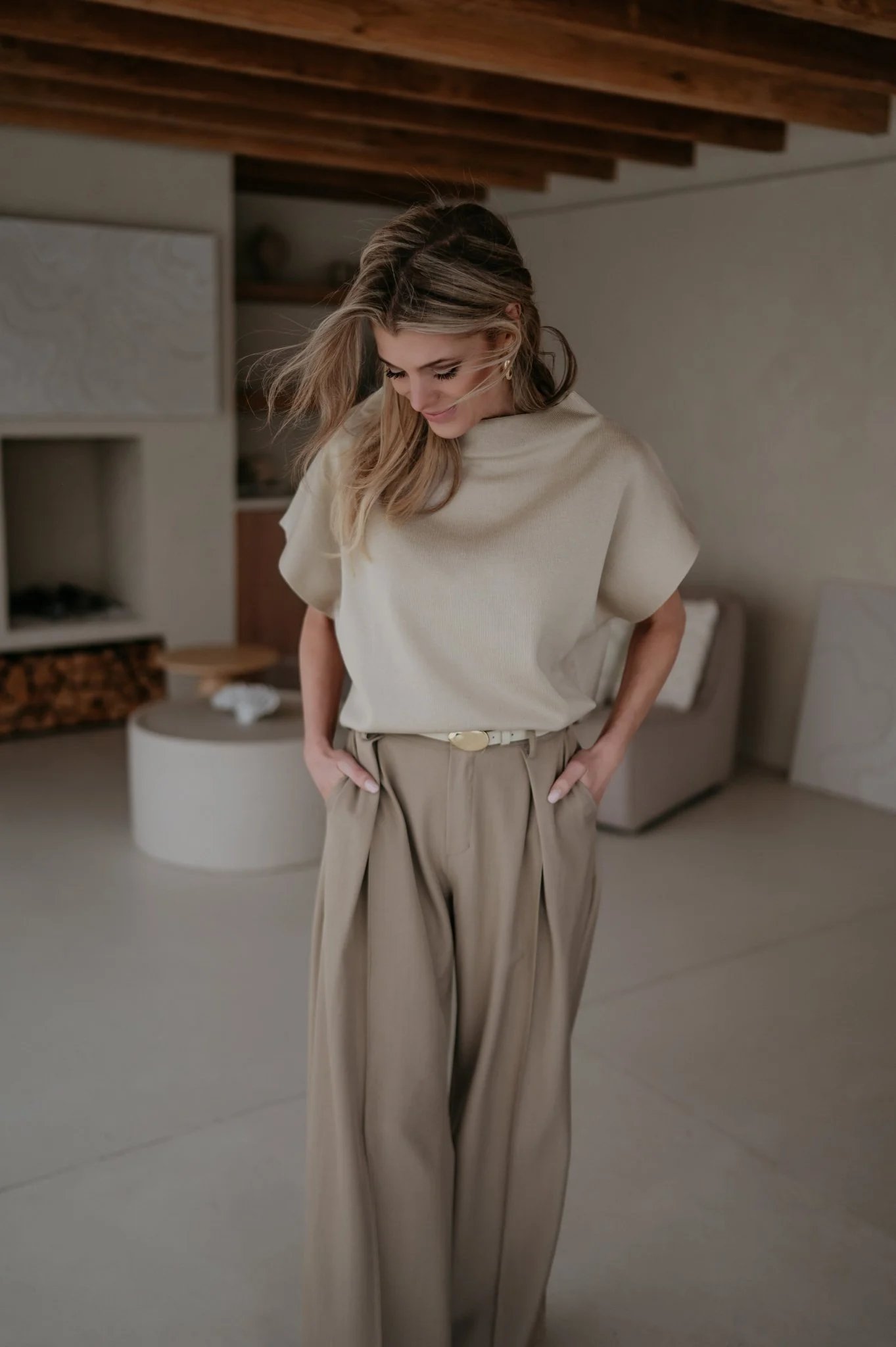 Nante top I Beige - Image 5