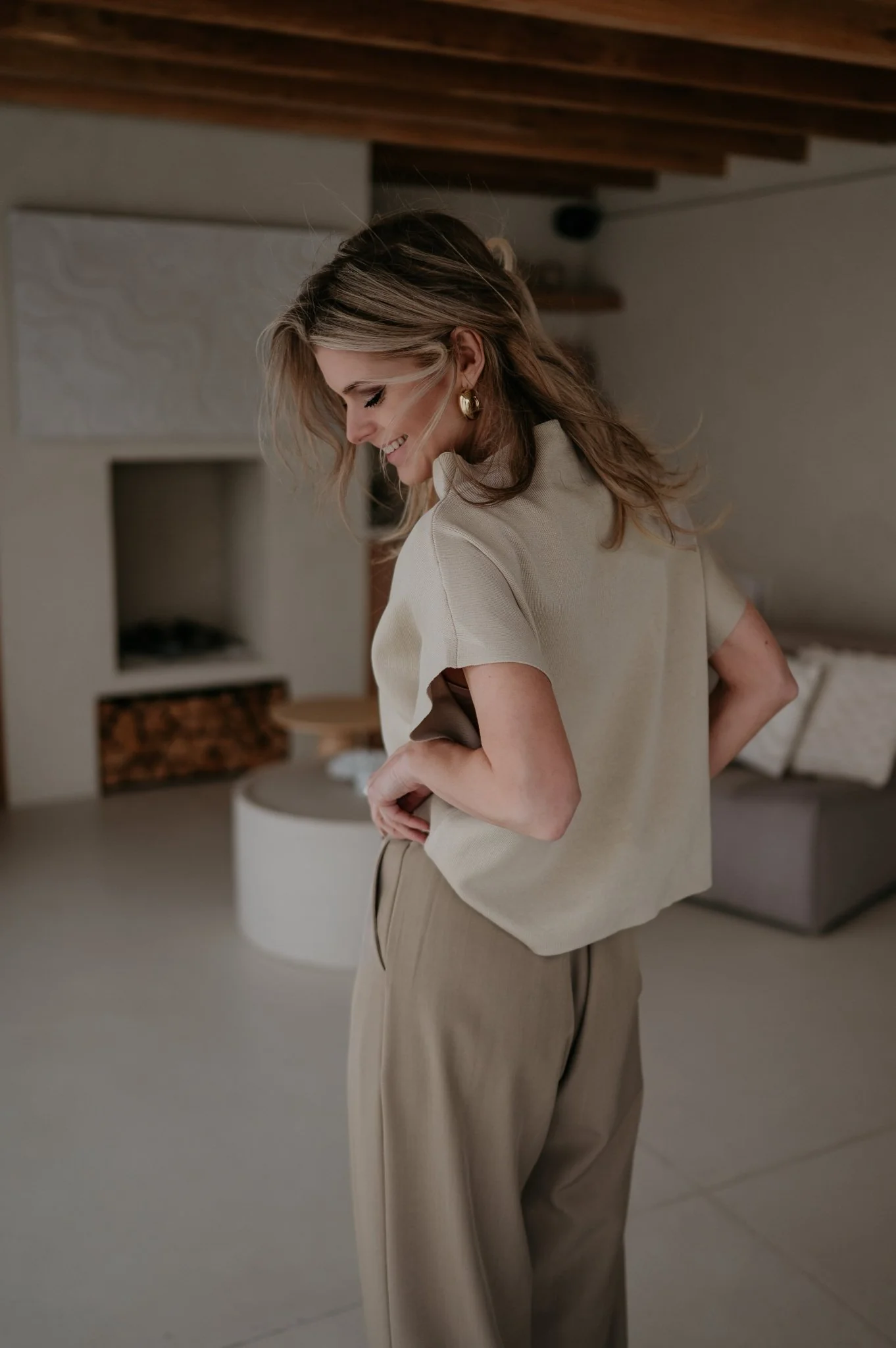 Nante top I Beige - Image 6