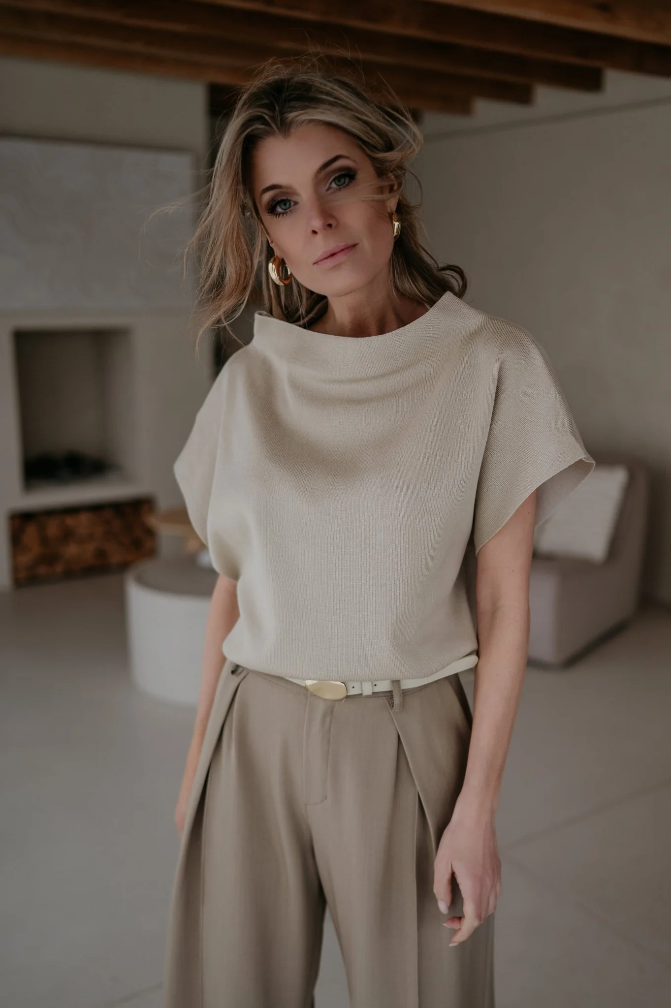 Nante top I Beige - Image 8