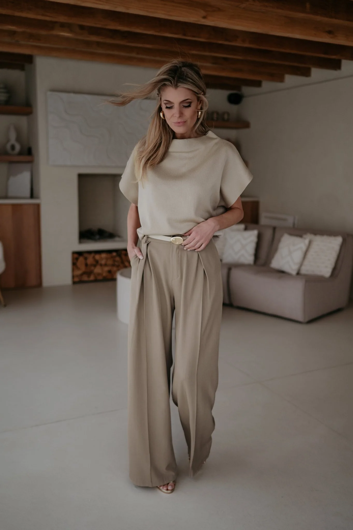 Nante top I Beige - Image 9