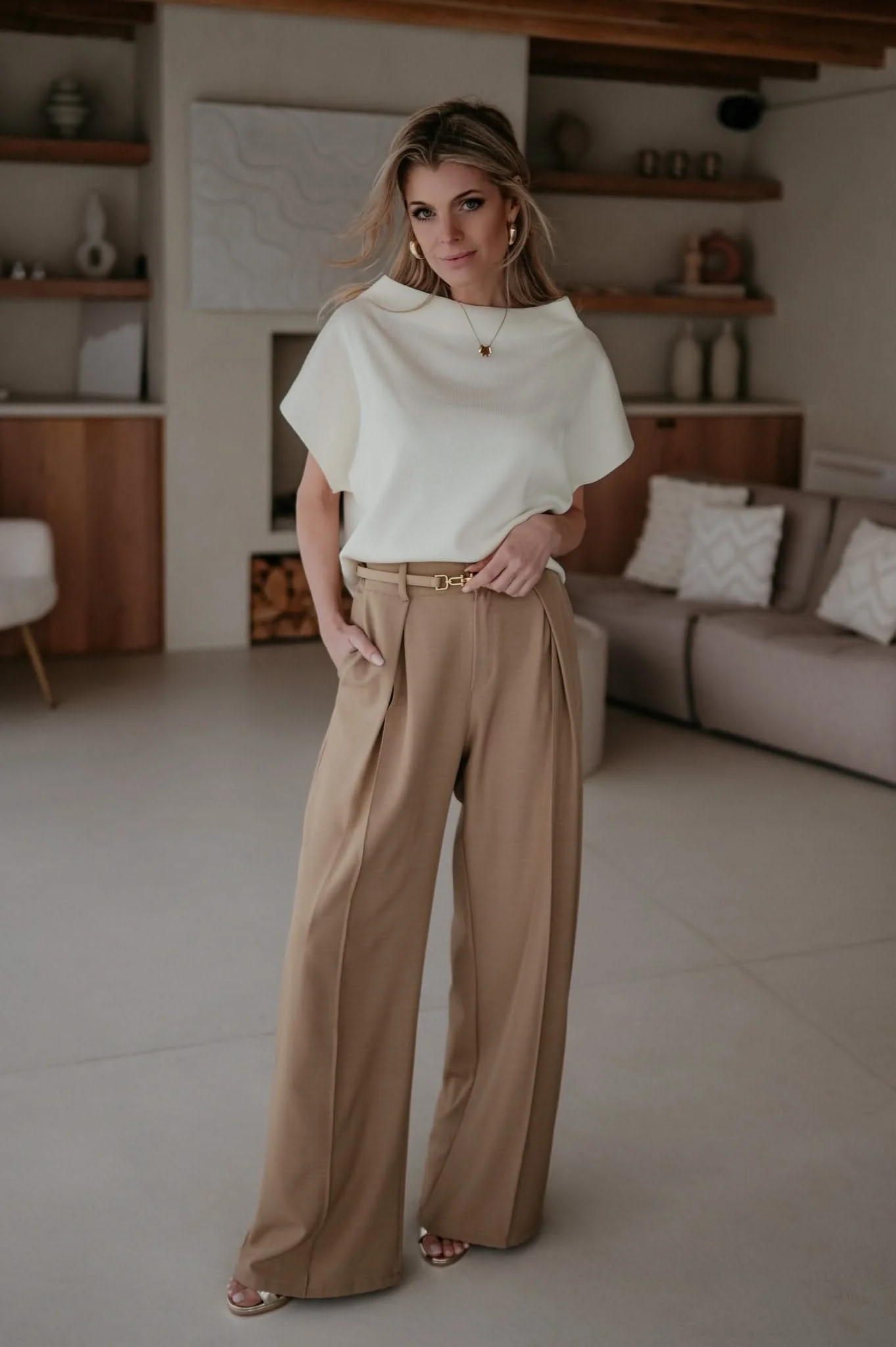 Nante top I Ecru - Image 2