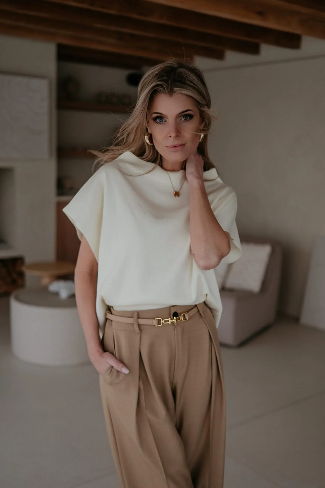 Nante top I Ecru - Image 8