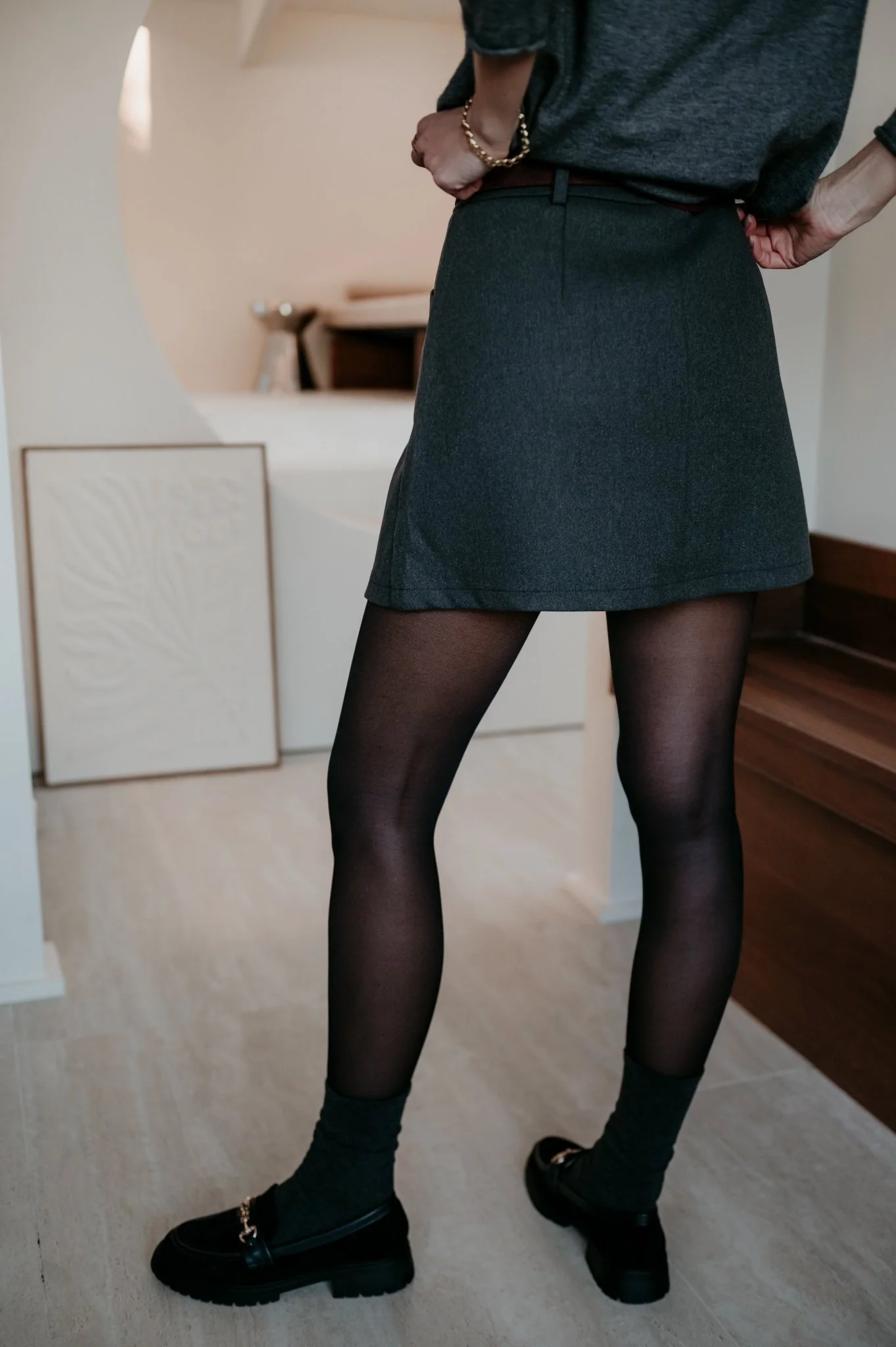 Niante skirt I Grey - Image 2