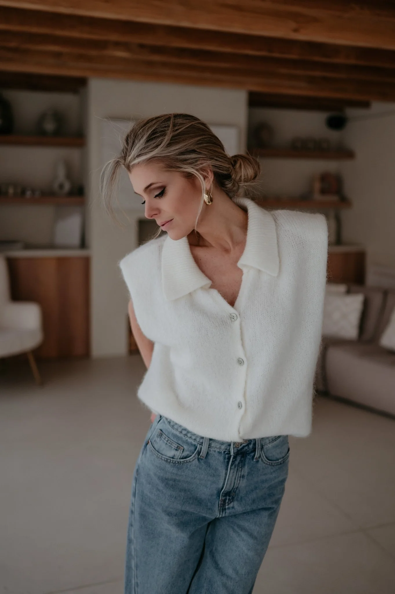 Nienti knit I Ecru - Image 4