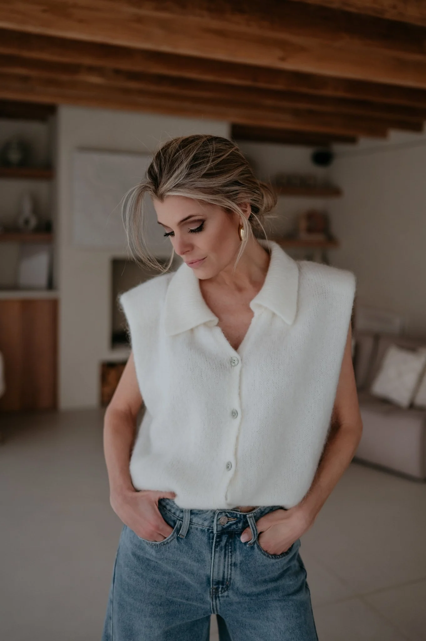 Nienti knit I Ecru - Image 6