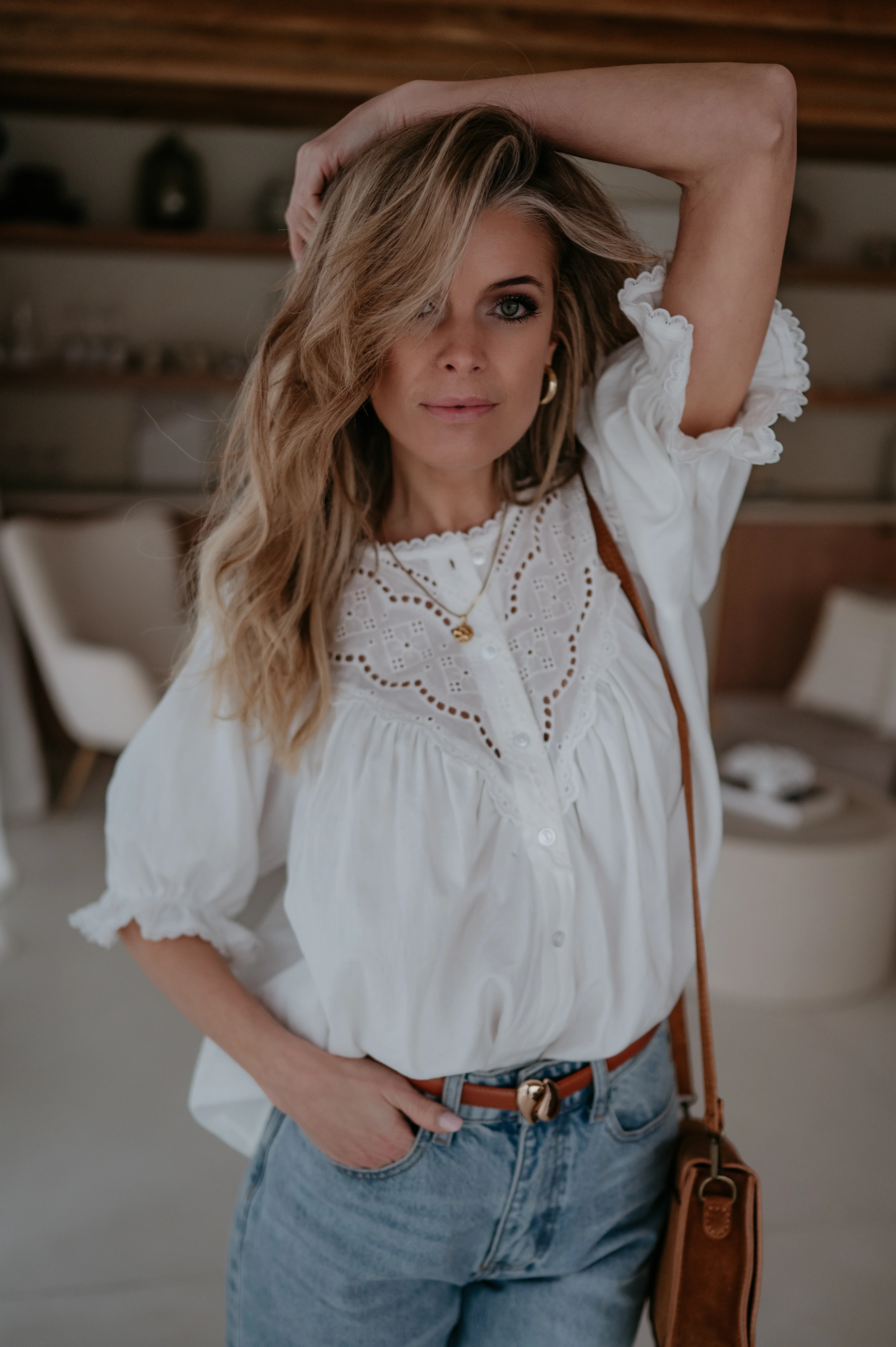 Nivore blouse I White - Image 12