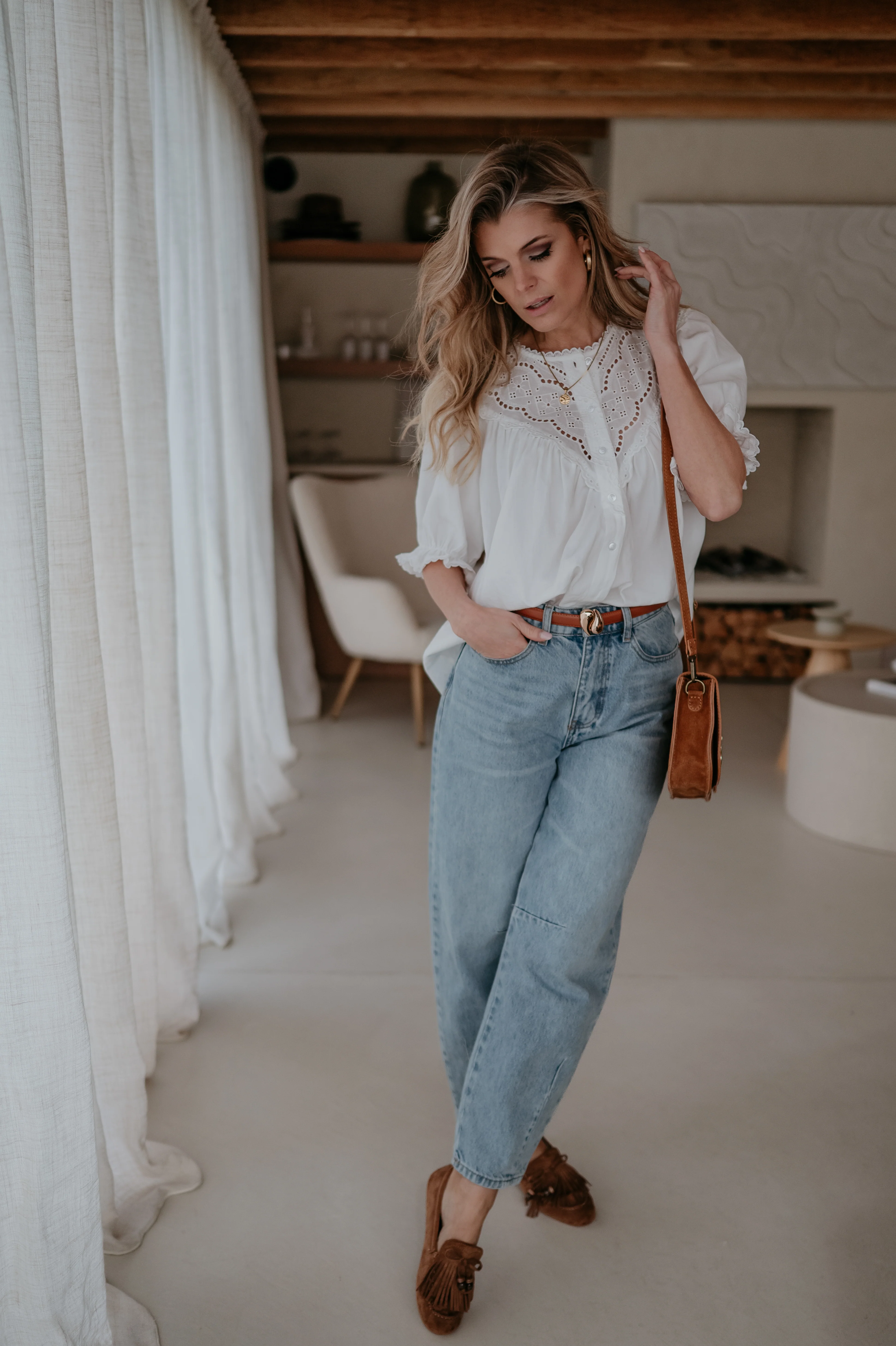 Nivore blouse I White - Image 13