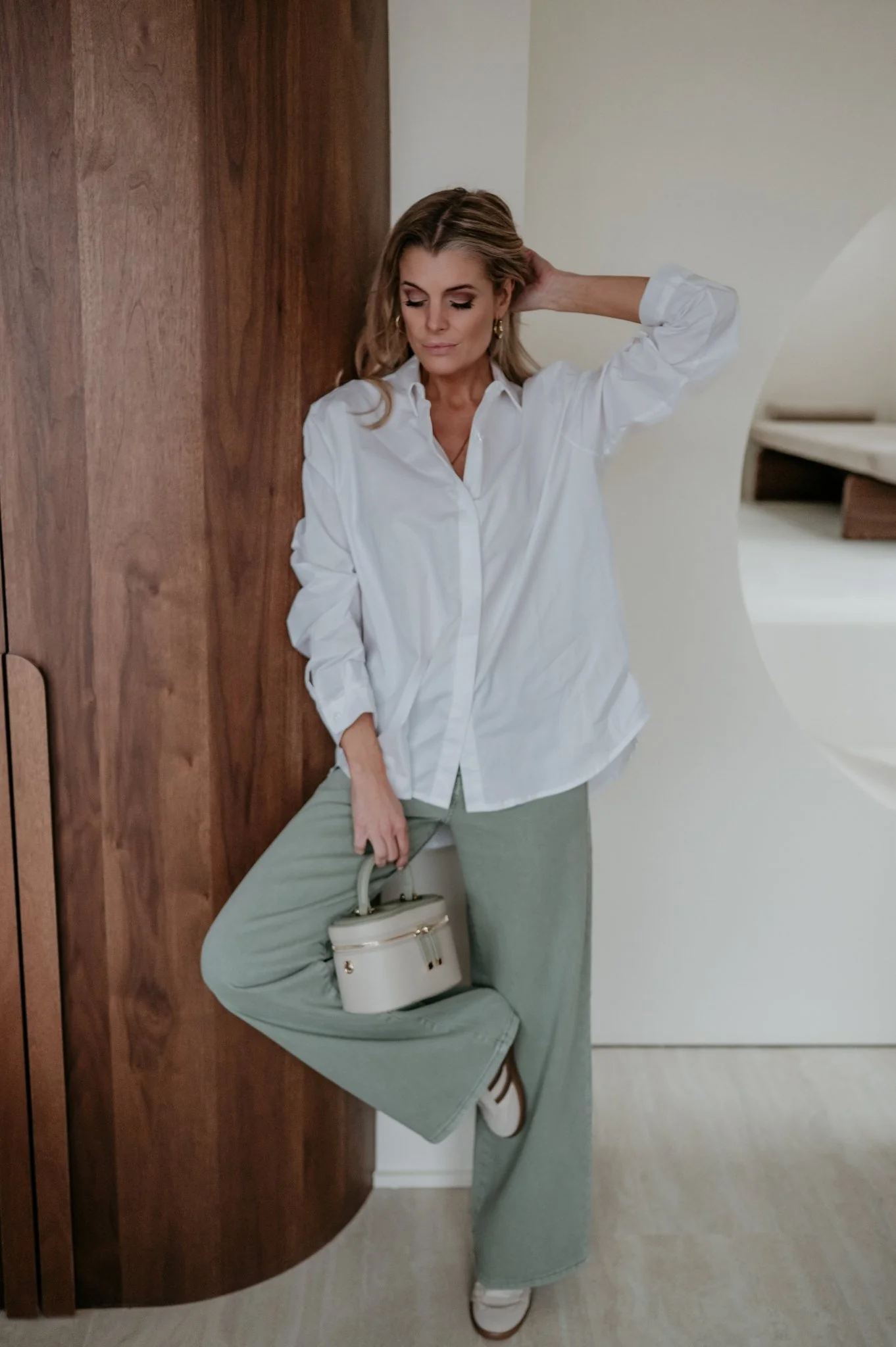Nocte shirt I White - Image 3