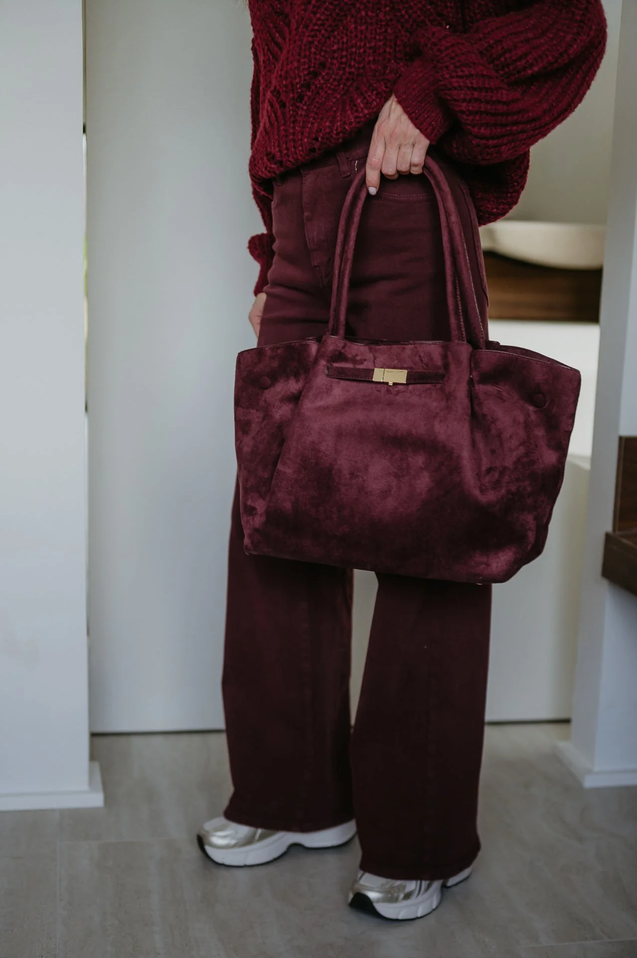 Noreli handbag I Burgundy - Image 5