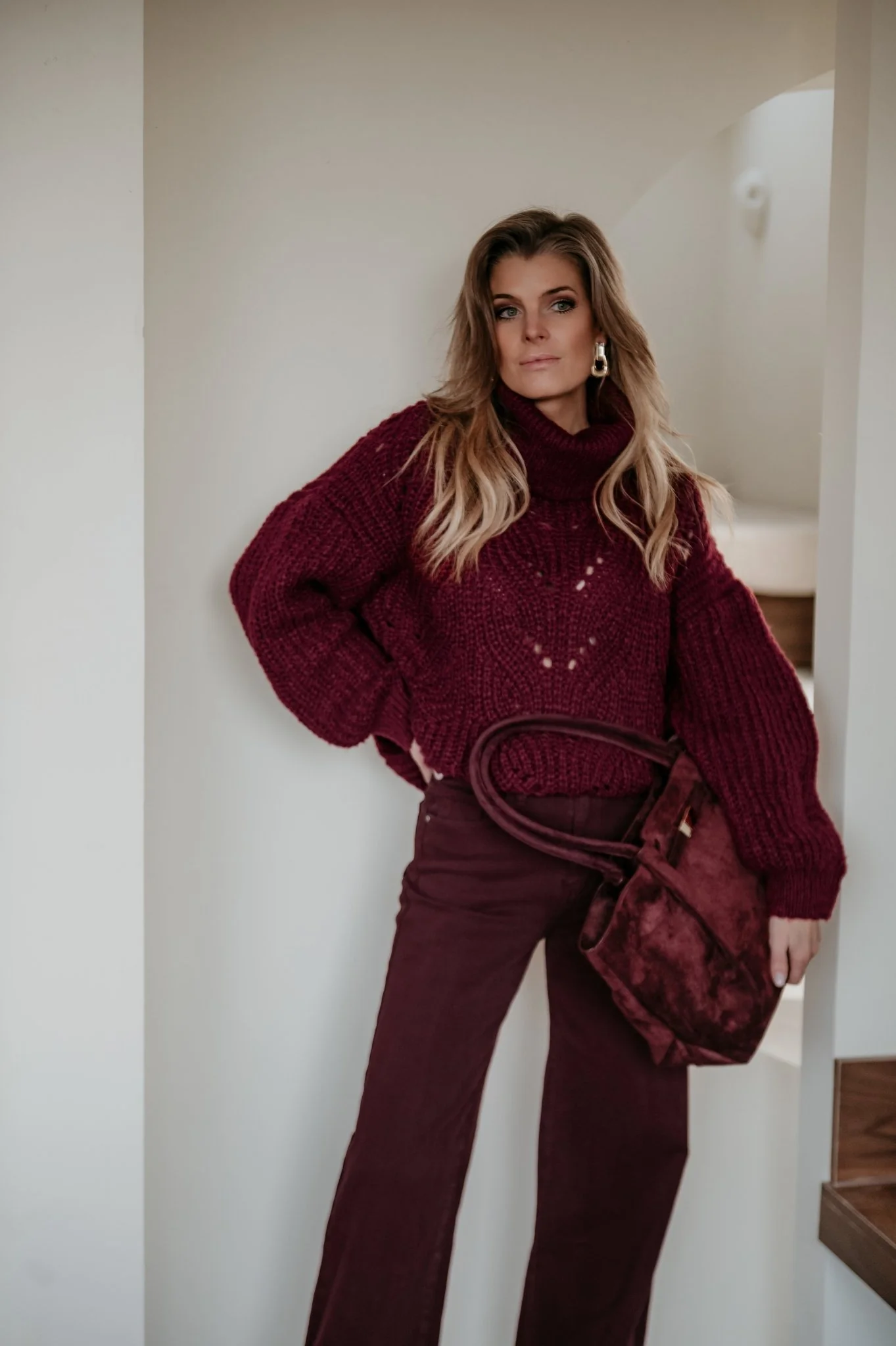 Noreli handbag I Burgundy - Image 6