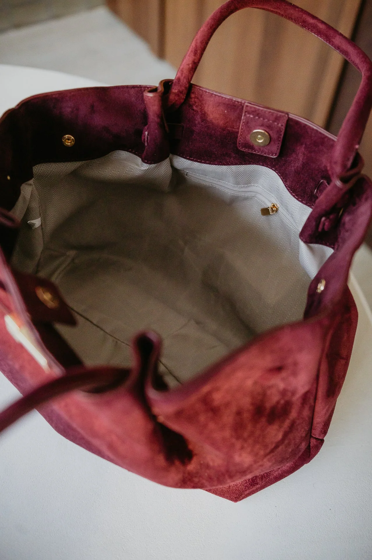 Noreli handbag I Burgundy - Image 8