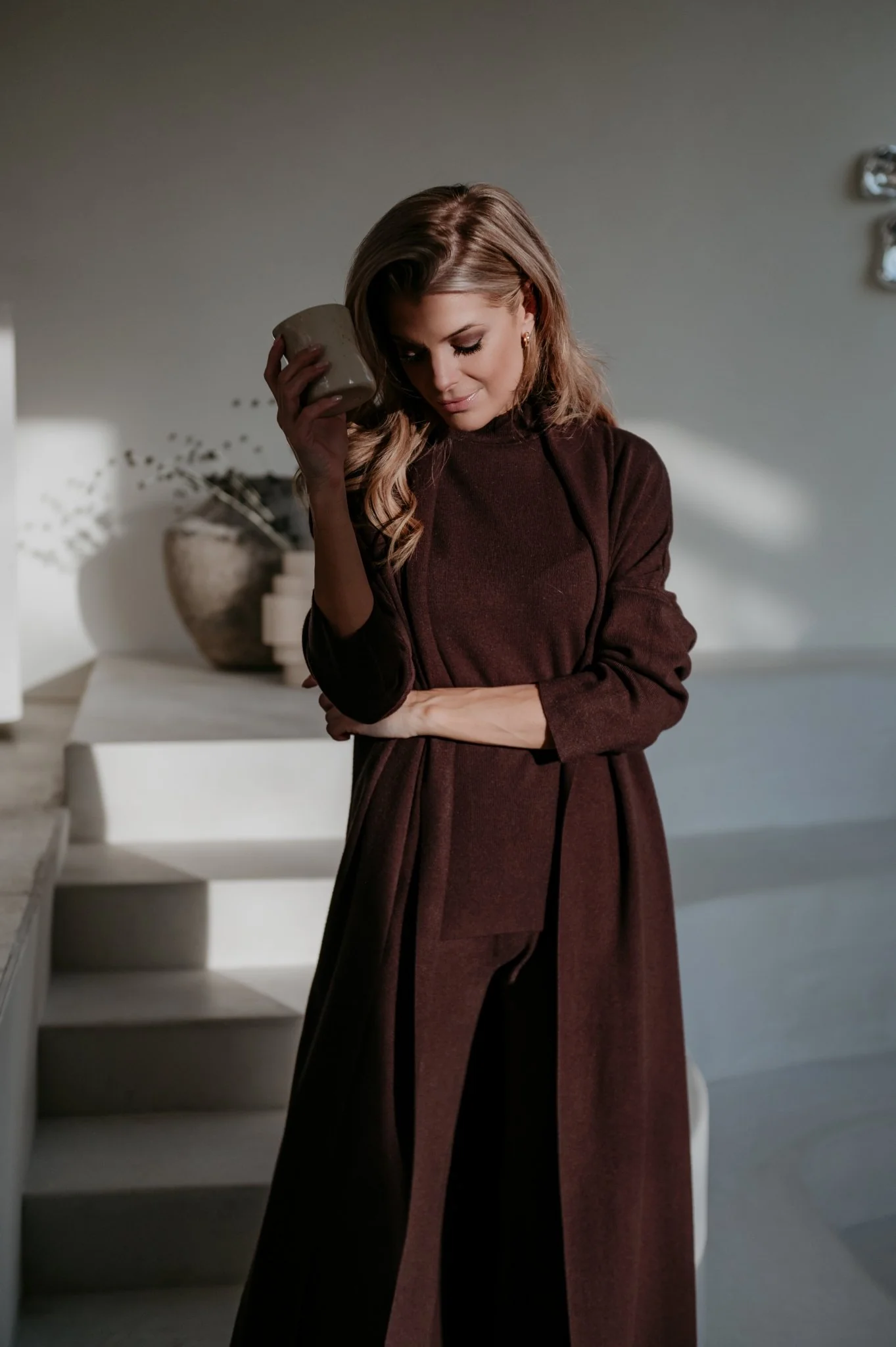 Obine set I Chocolate Brown - Image 3