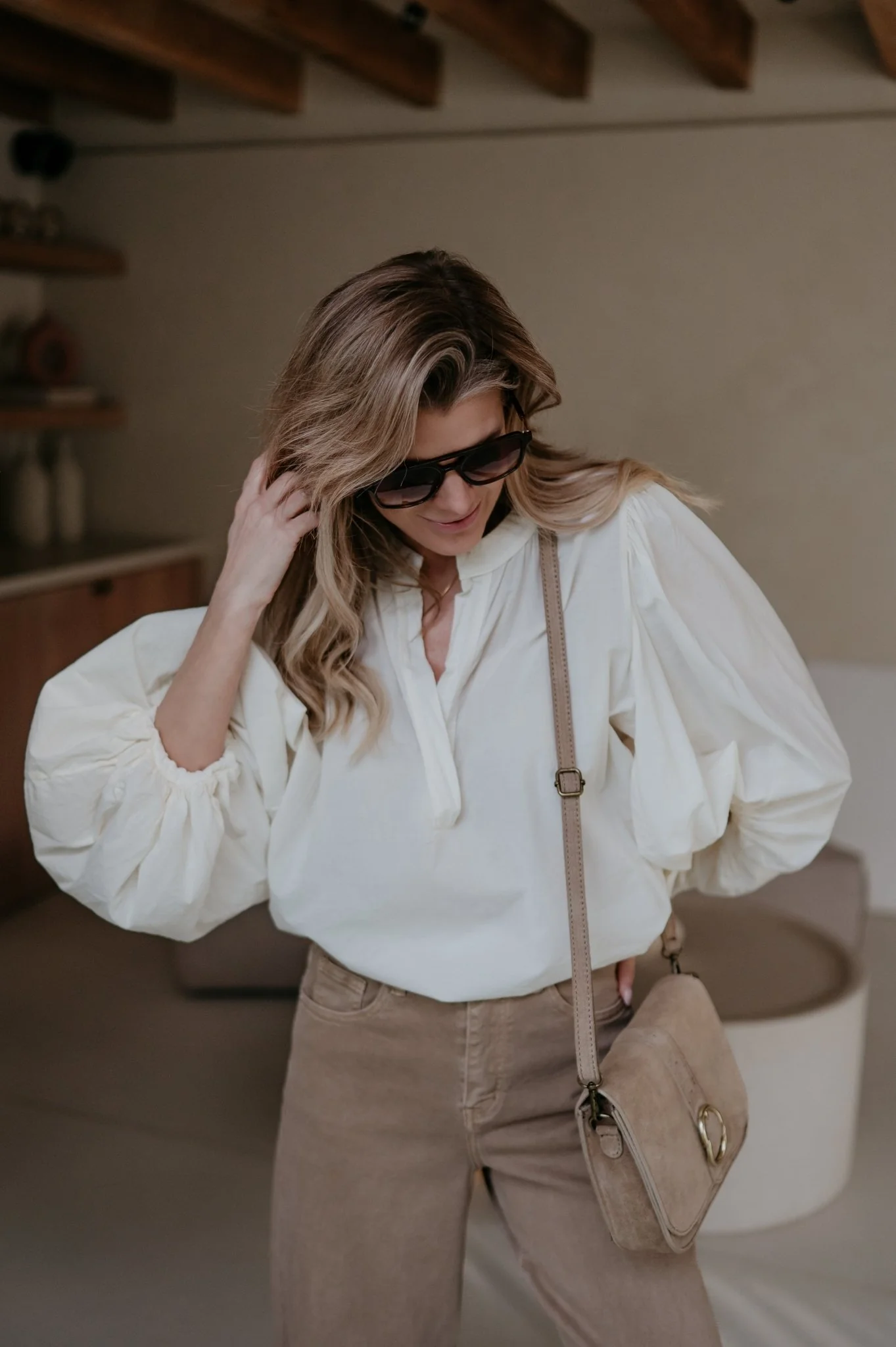 Odesi blouse I Ecru - Image 10