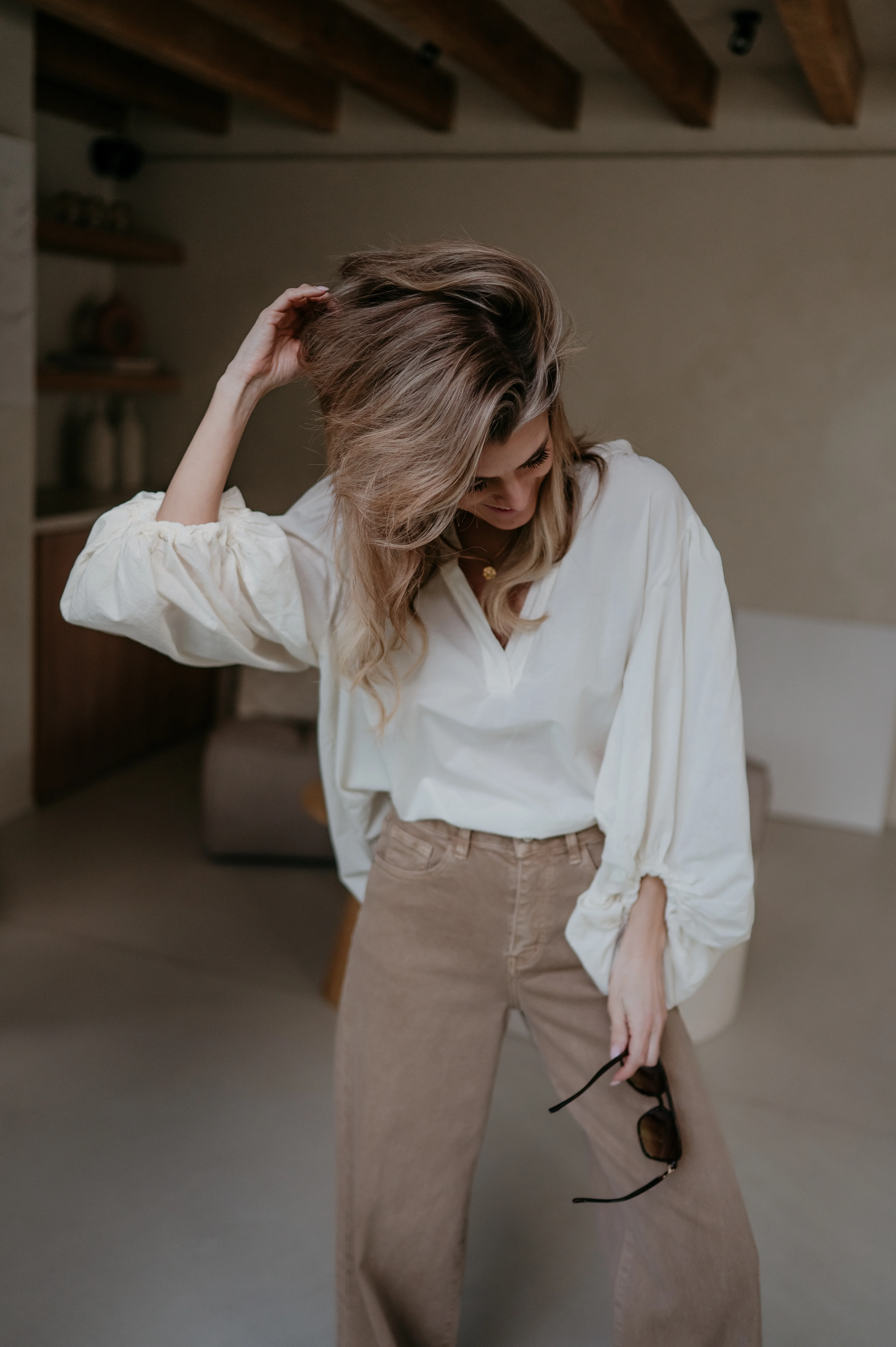 Odesi blouse I Ecru - Image 13