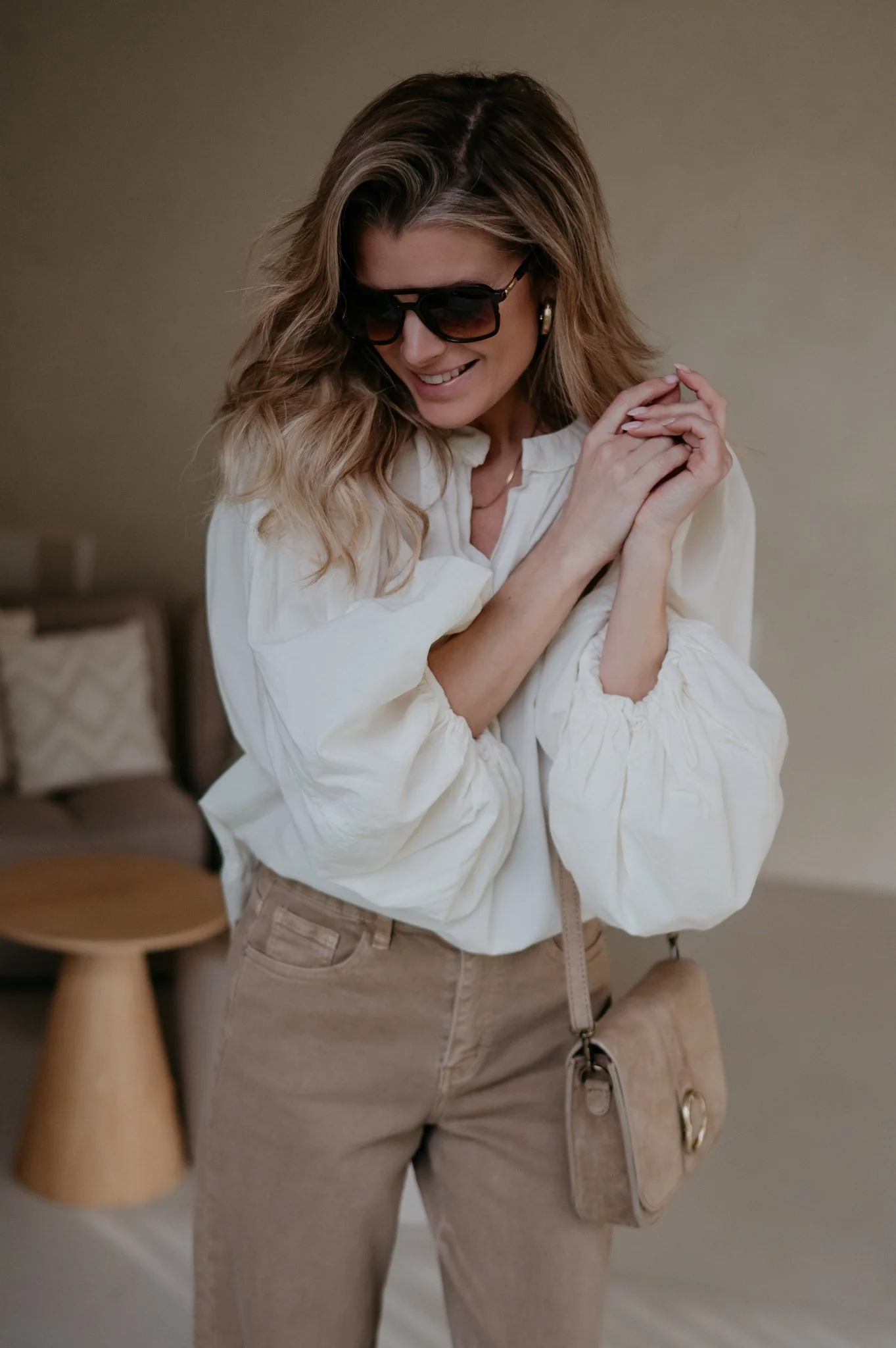 Odesi blouse I Ecru - Image 15