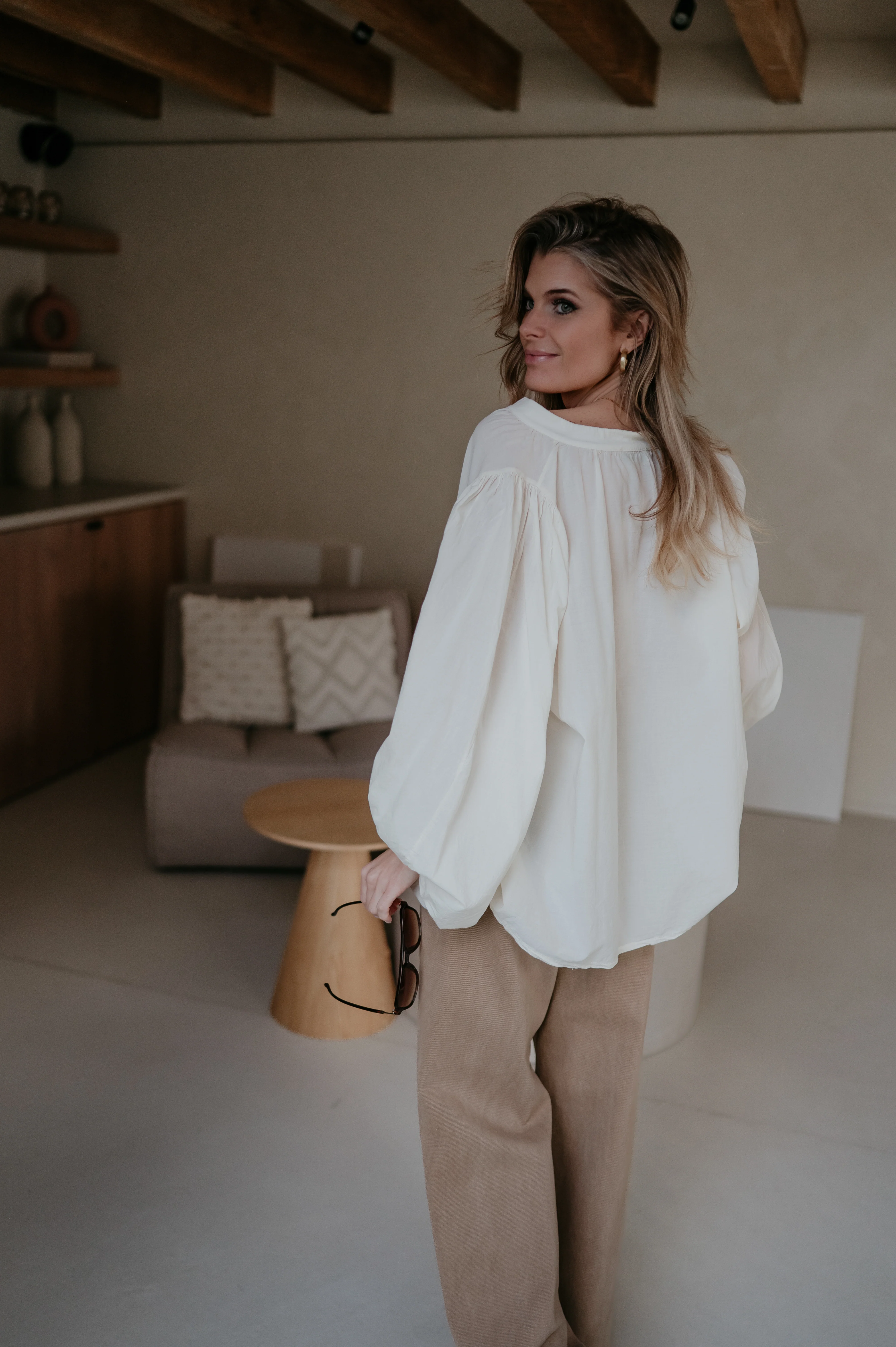Odesi blouse I Ecru - Image 4