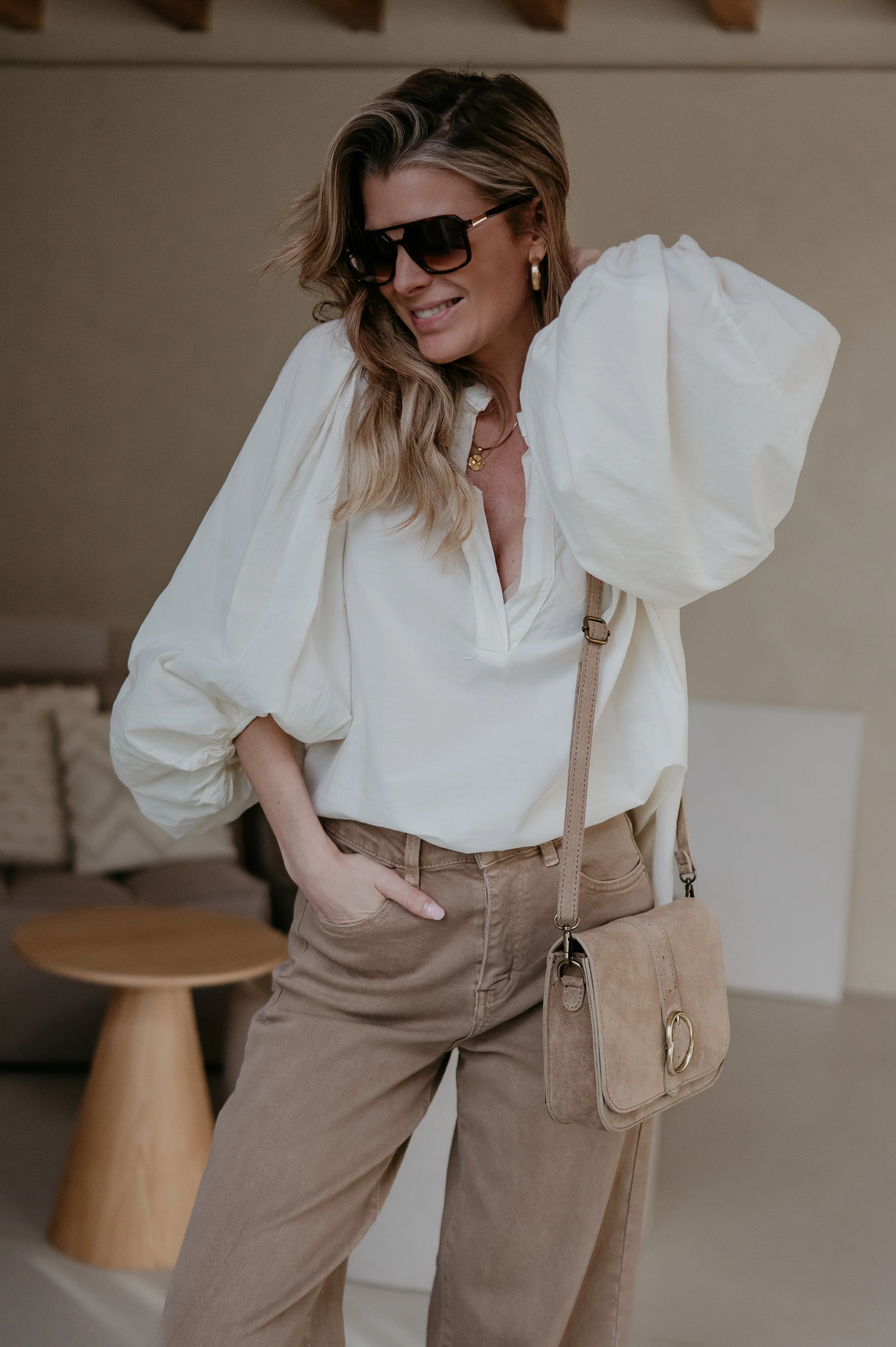 Odesi blouse I Ecru - Image 7
