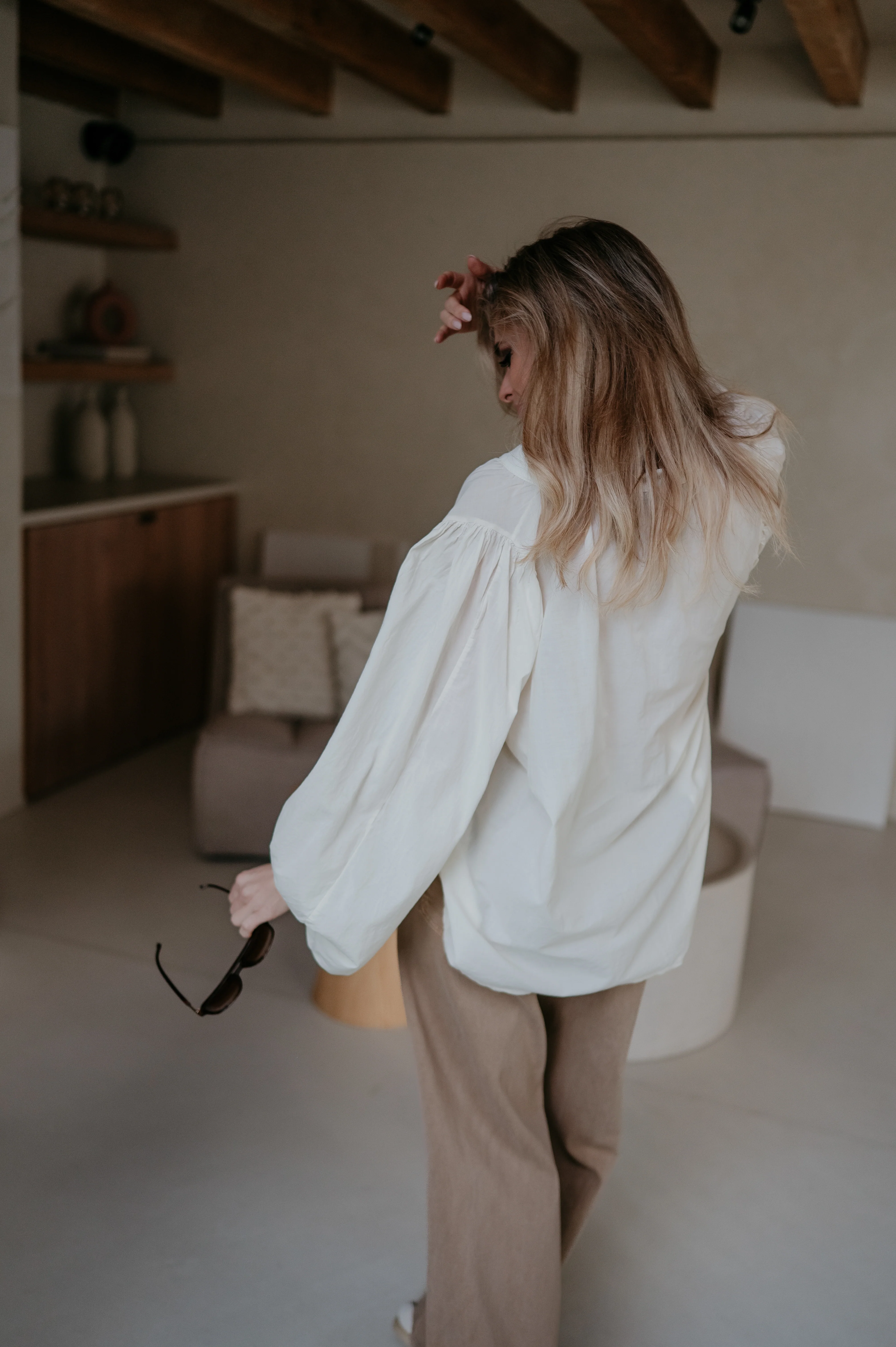Odesi blouse I Ecru - Image 8