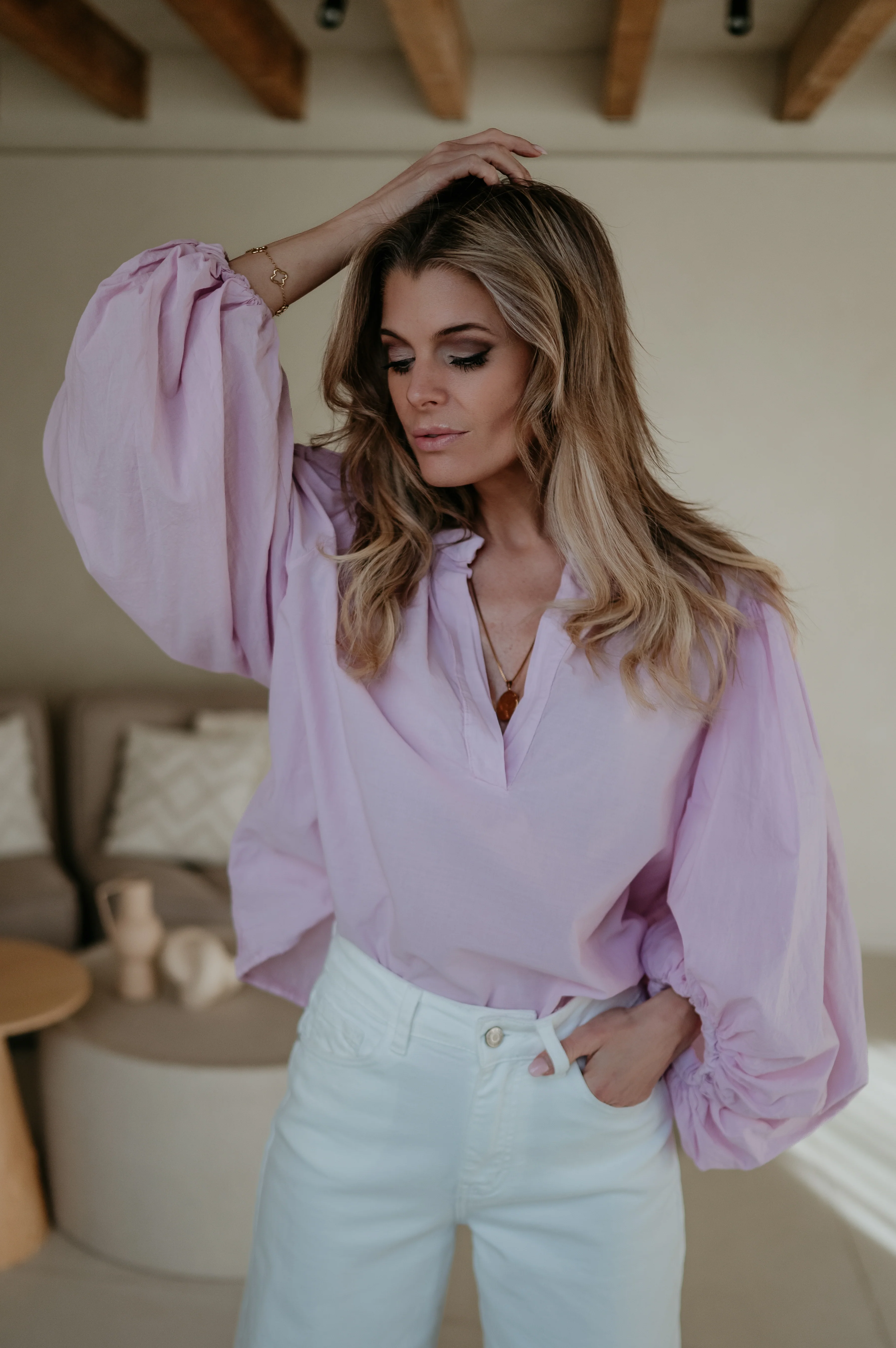 Odesi blouse I Lila - Image 12