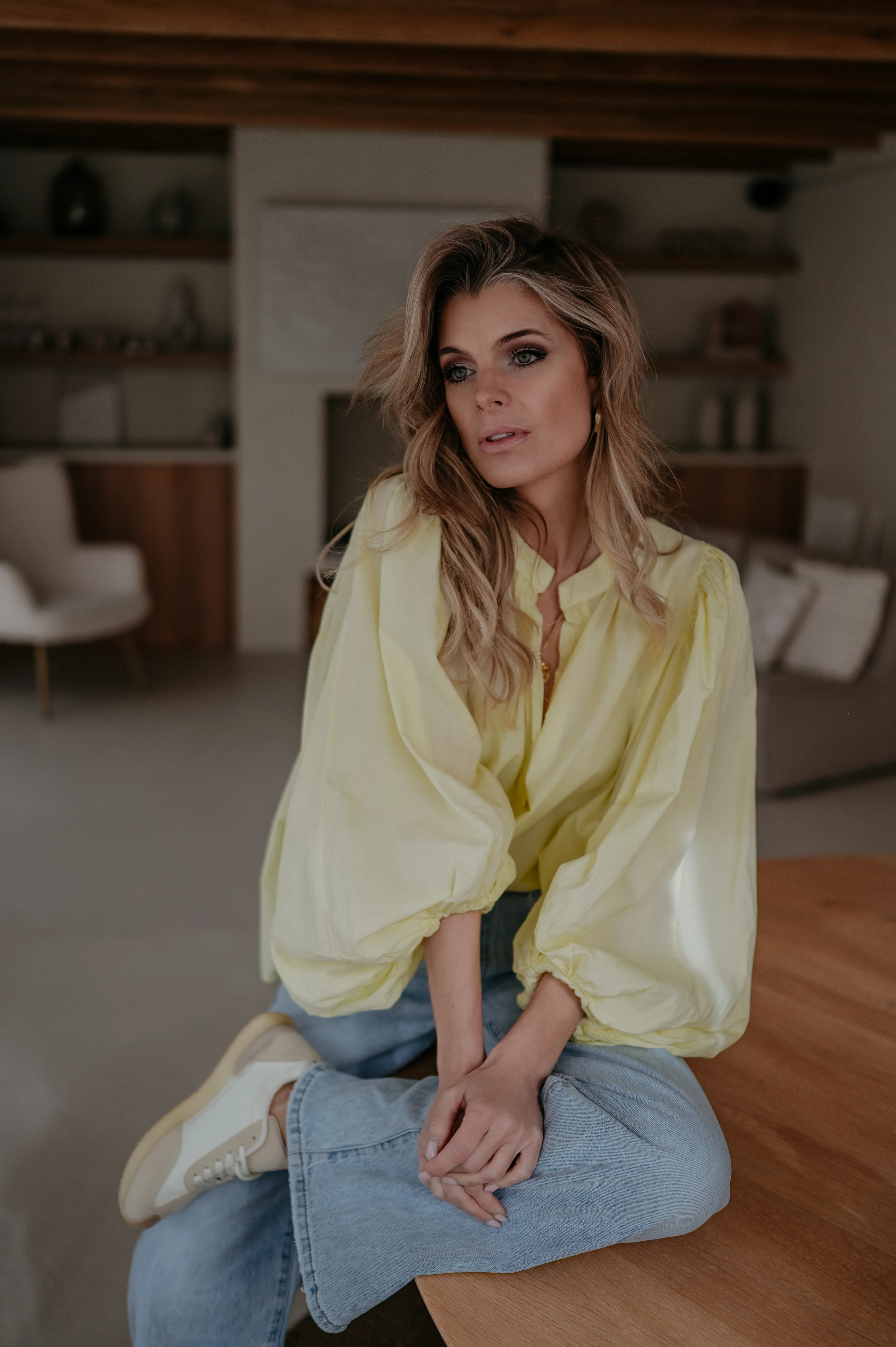 Odesi blouse I Yellow