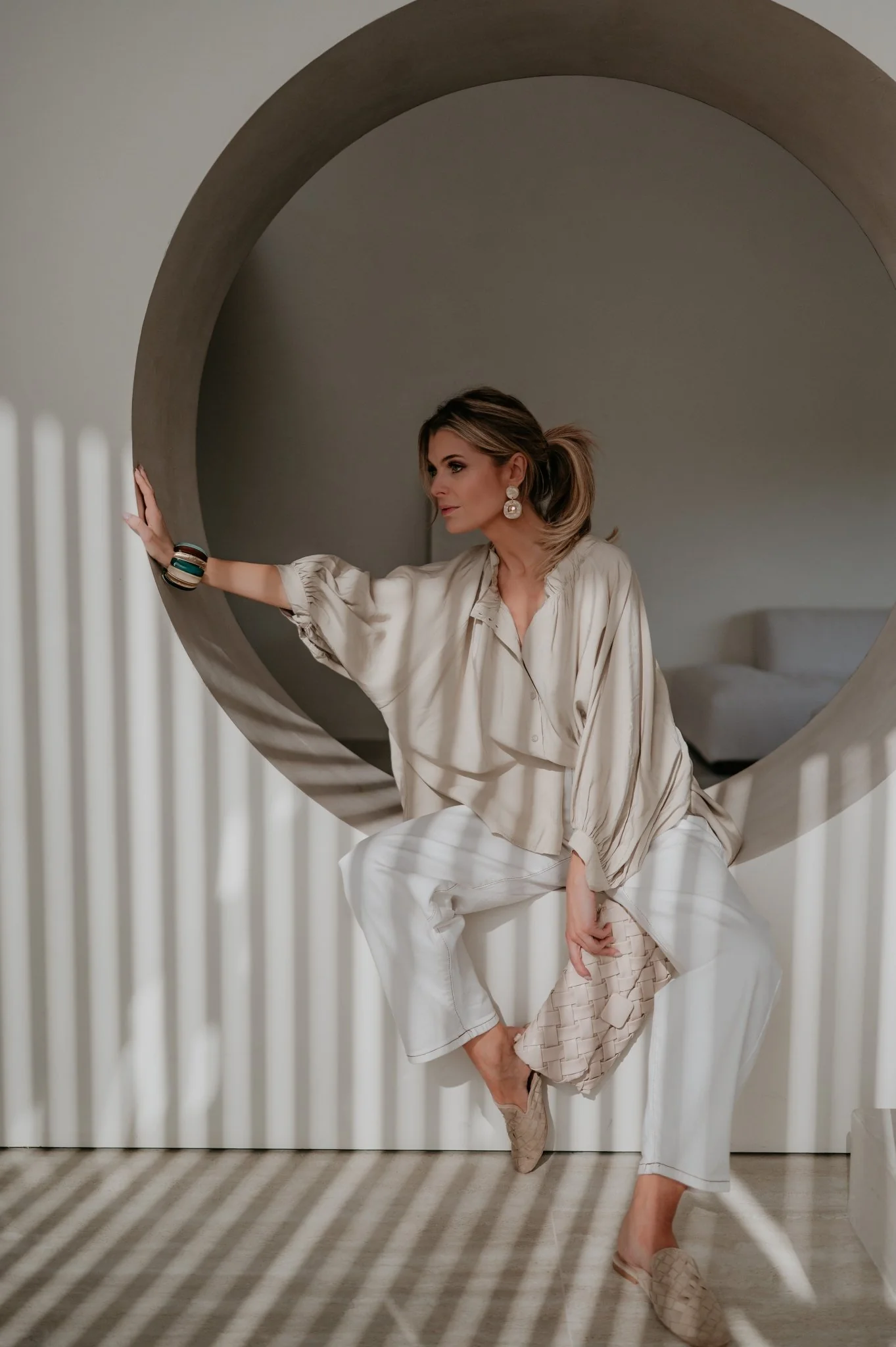 Odorio blouse I Beige - Image 13