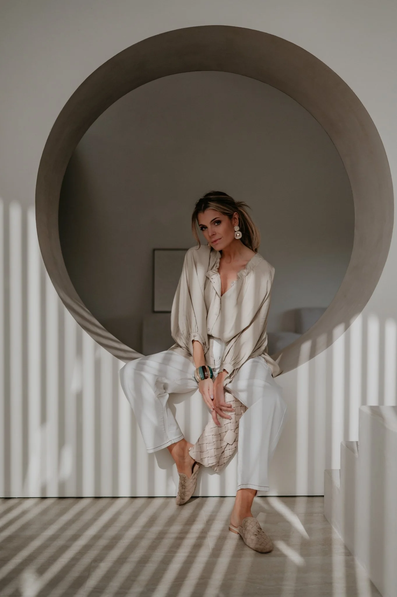 Odorio blouse I Beige - Image 9