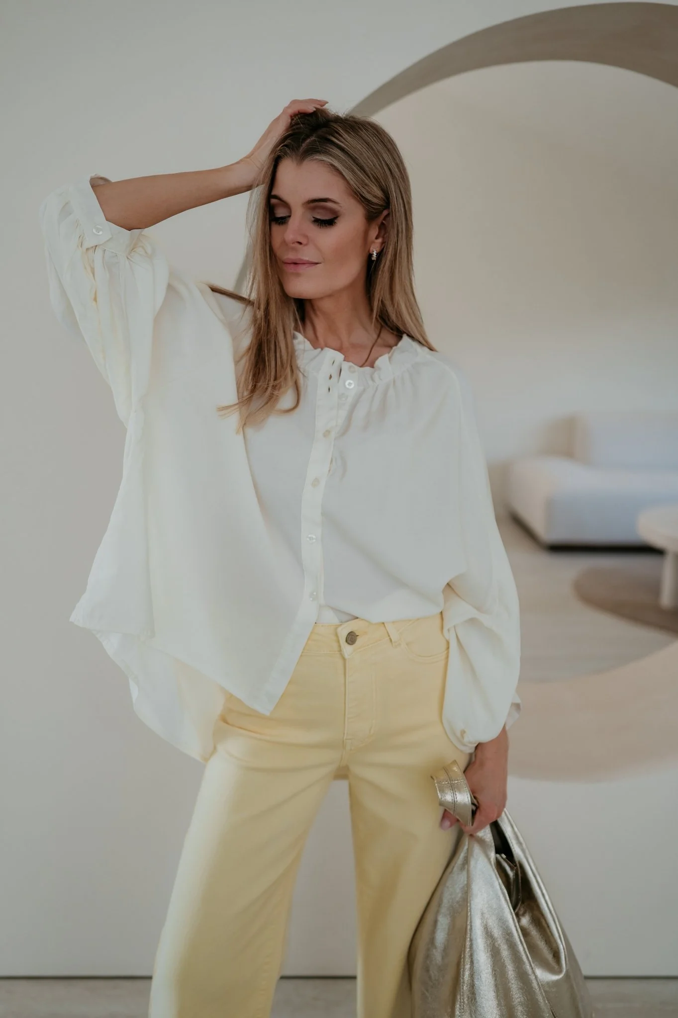 Odorio blouse I Ecru