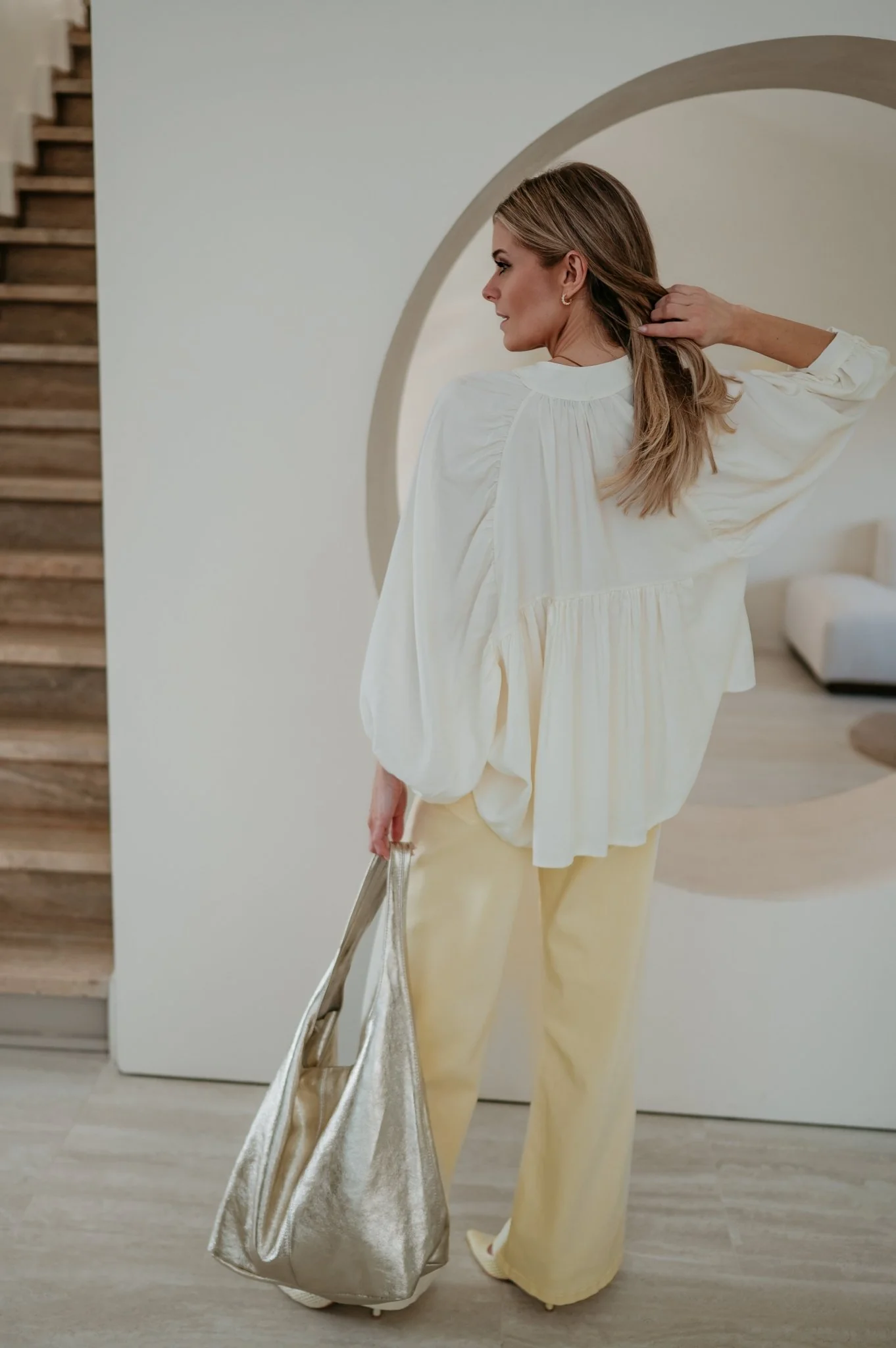 Odorio blouse I Ecru - Image 12