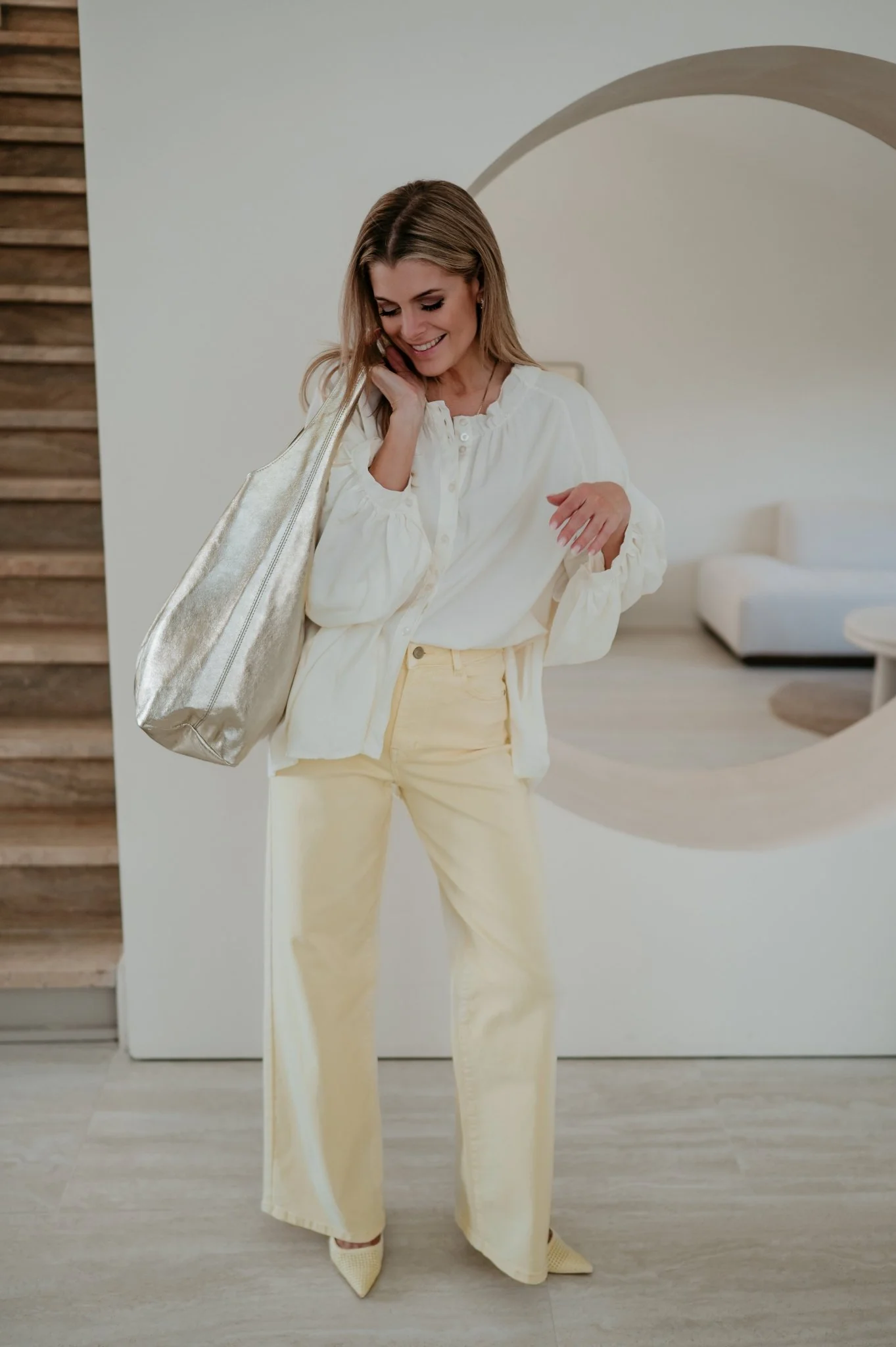 Odorio blouse I Ecru - Image 13